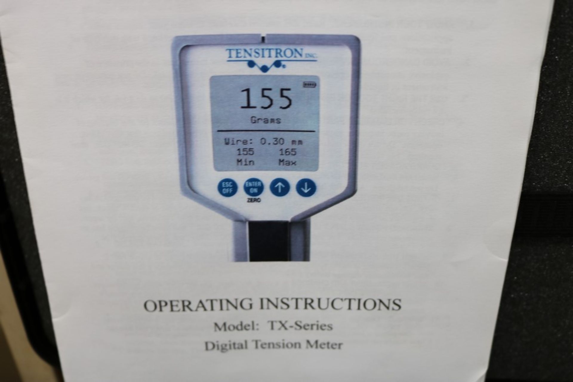 Tensitron, Model TX-Series Digital Tension Meter - Image 5 of 5