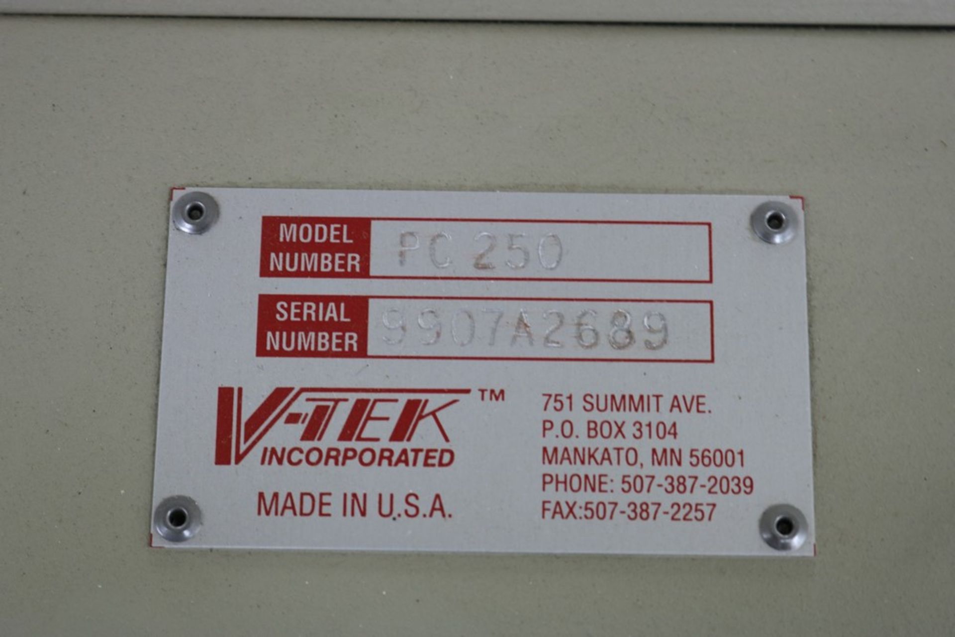 V-Tek PC-250-SMD Automatic Parts Counter - Image 3 of 4