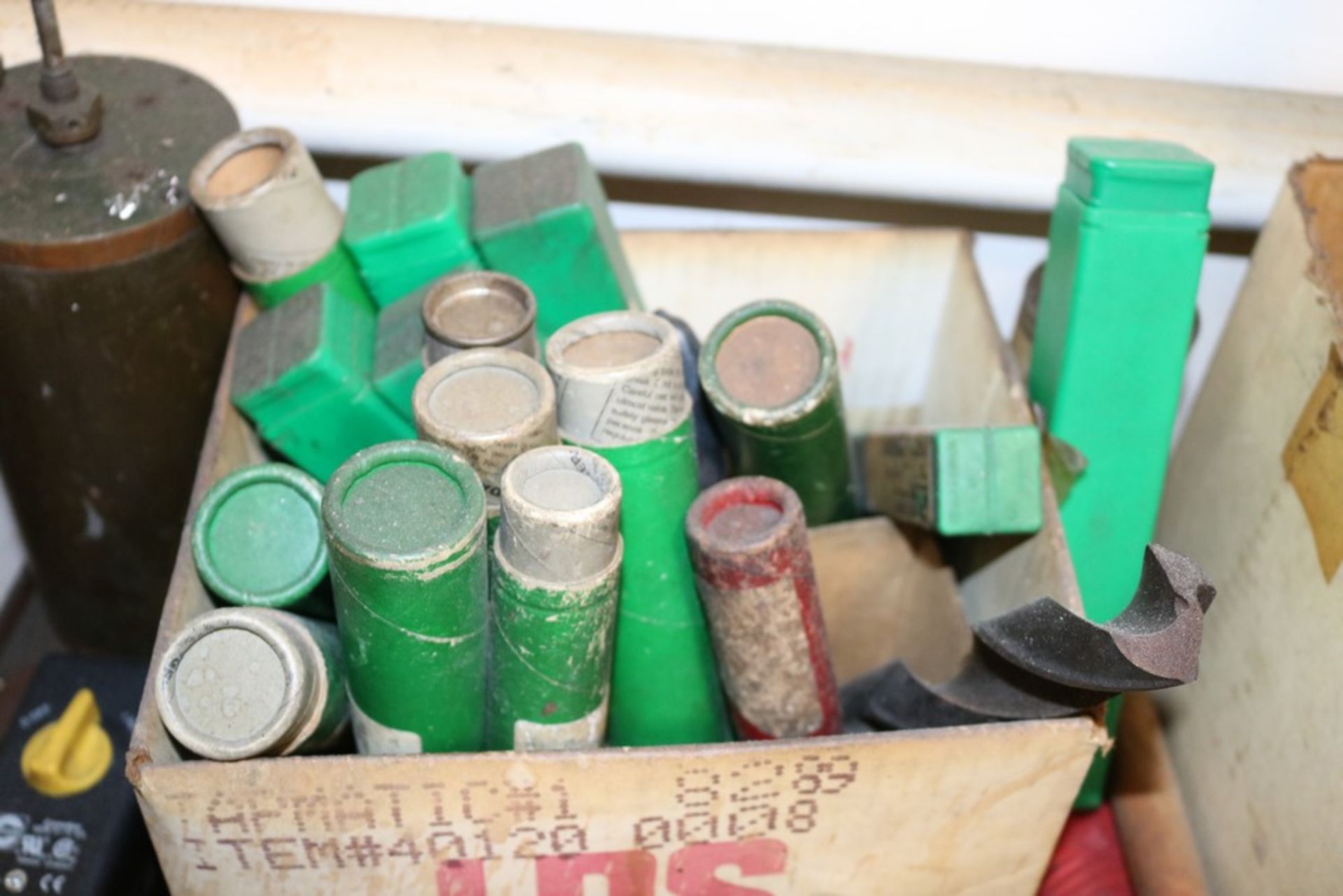 Large Cabinet Full of Various Tooling, Endmills, Drills, HSS, Fly Cutters, Taps, Dowel Pins, Jacob - Image 2 of 9