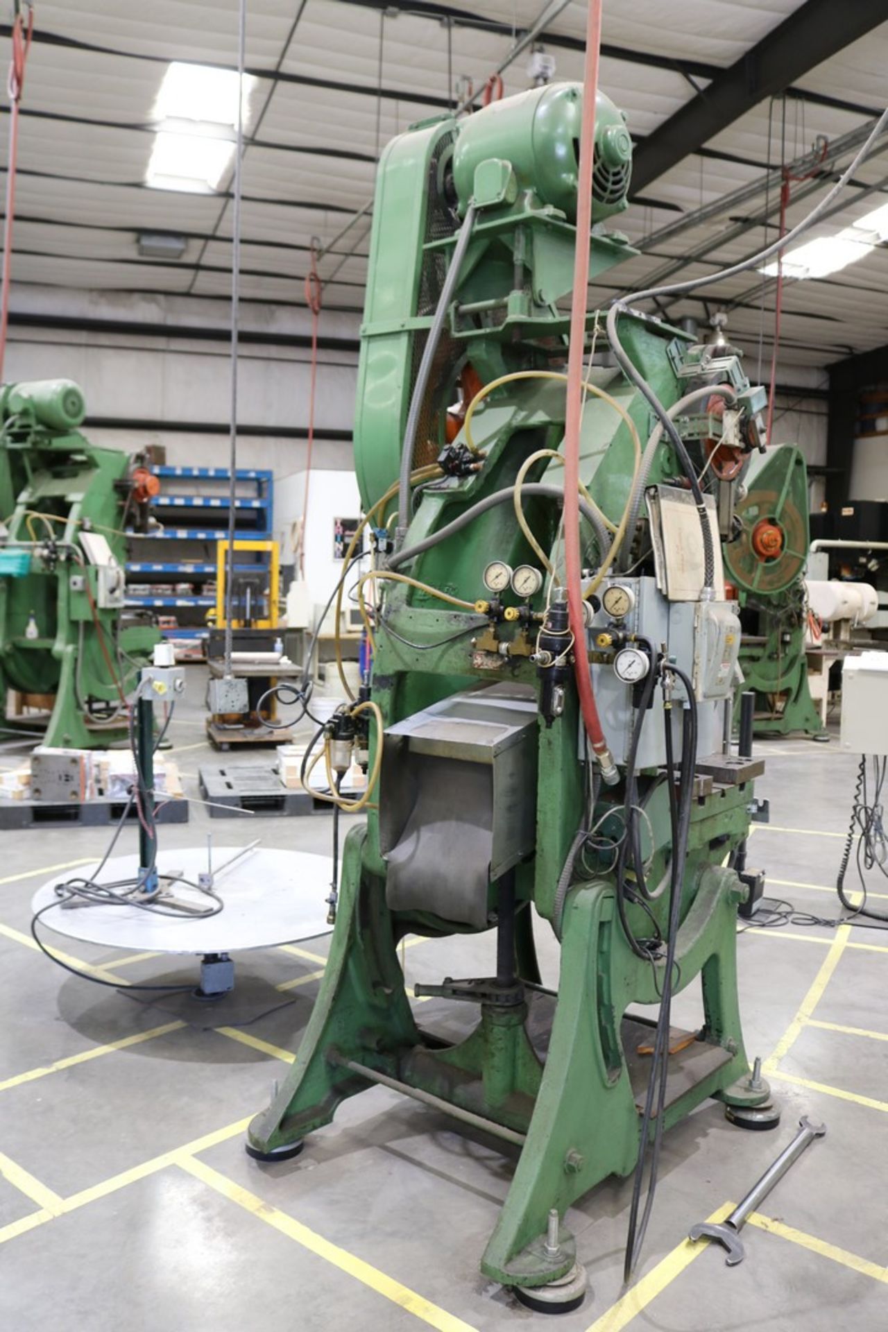 Bliss 35 Ton Mechanical Punch Press, Includes Auto Stock Reel with Dancer Arm - Image 12 of 12