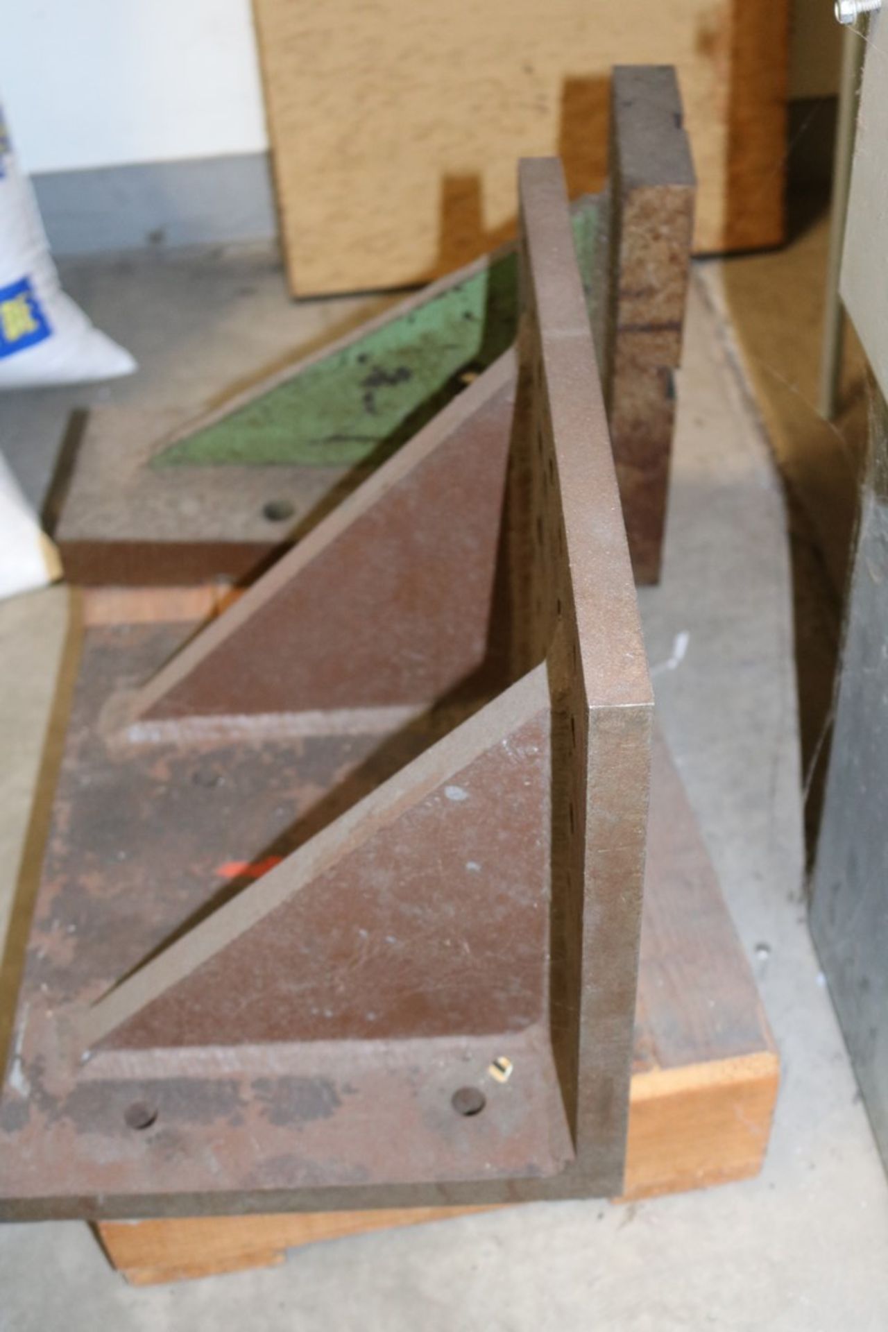 Large Angle Plates on Pallet (1) @ 16" x 13" and 16" x 12" (2) 6" x 12" and 6" x 16" - Image 2 of 3