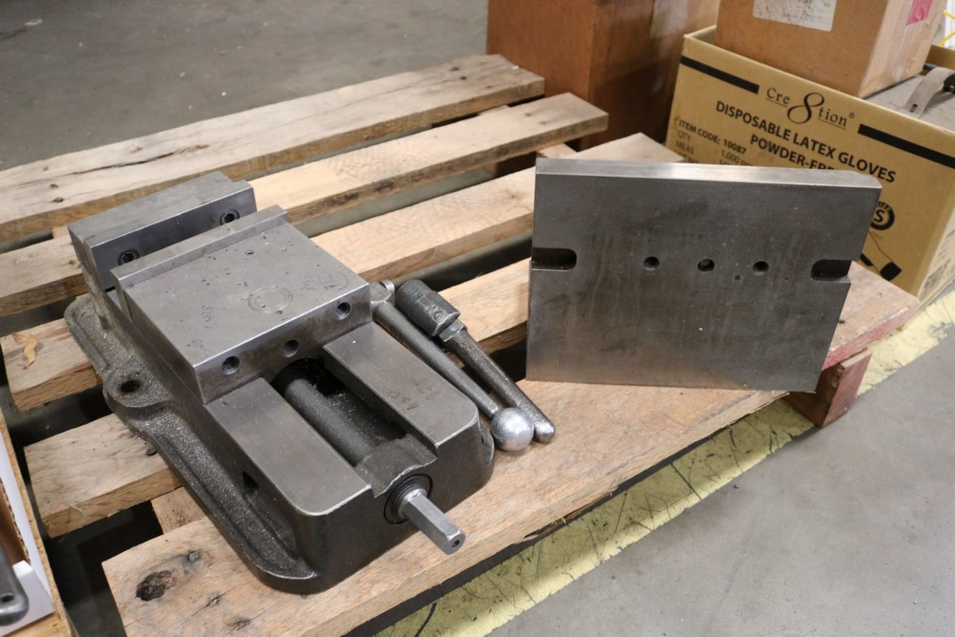 6" Kurt Vise and Angle Fixture Plate