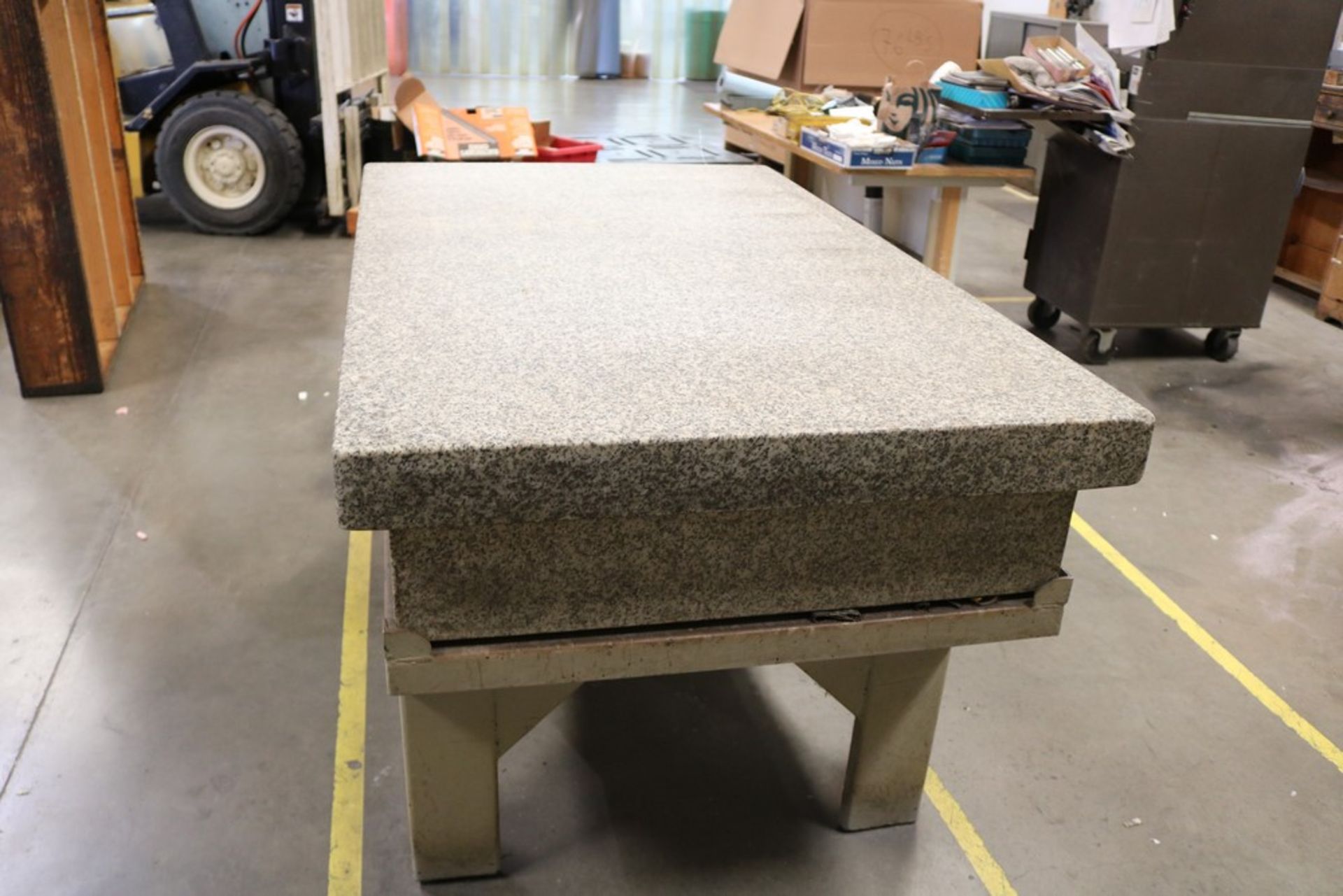 Granite Surface Inspection Table 3' x 5' x 10" Grade A, Next Required Inspection 5-5-22