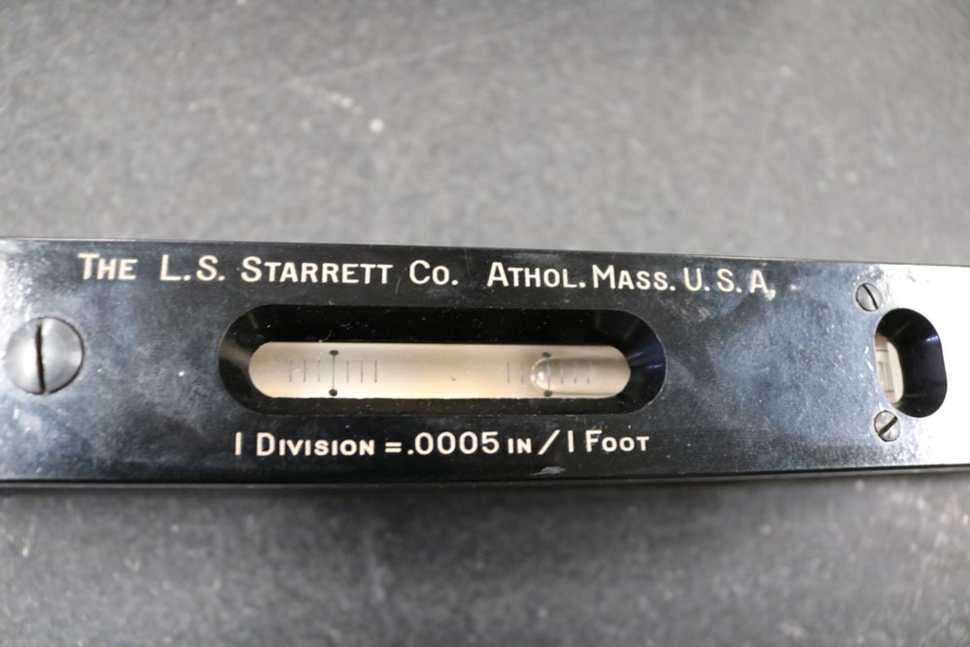 Starrett Co 1 Division .0005" - 12" Machine Level - Image 5 of 5