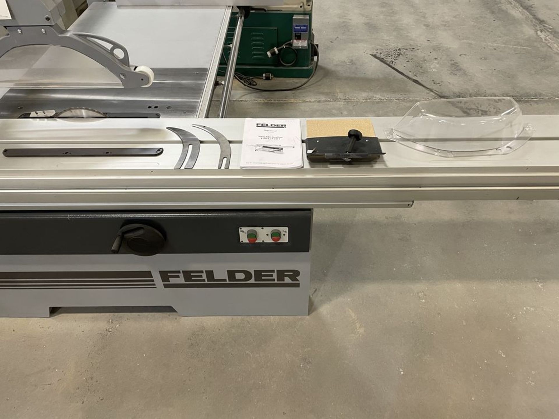 2018 Felder K 540S Sliding Table Saw. SN 441.07.188.18, Year 2018. Equipped with 140 mm cutting - Image 8 of 9
