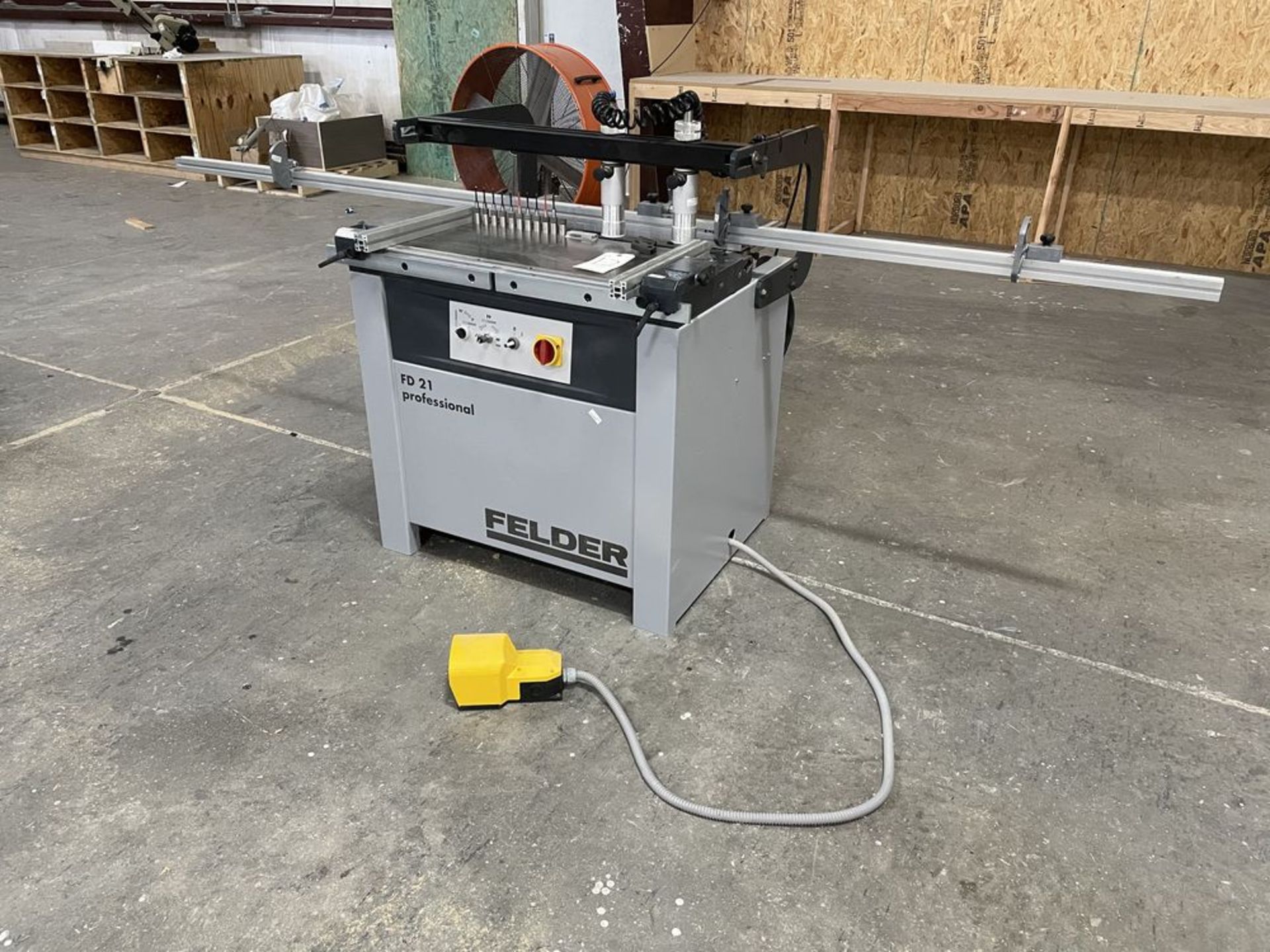 Felder FD 21 Professional Dowel Boring Machine. SN 432.08.135.18, Year 2018. Equipped with 2 420mm - Image 2 of 6