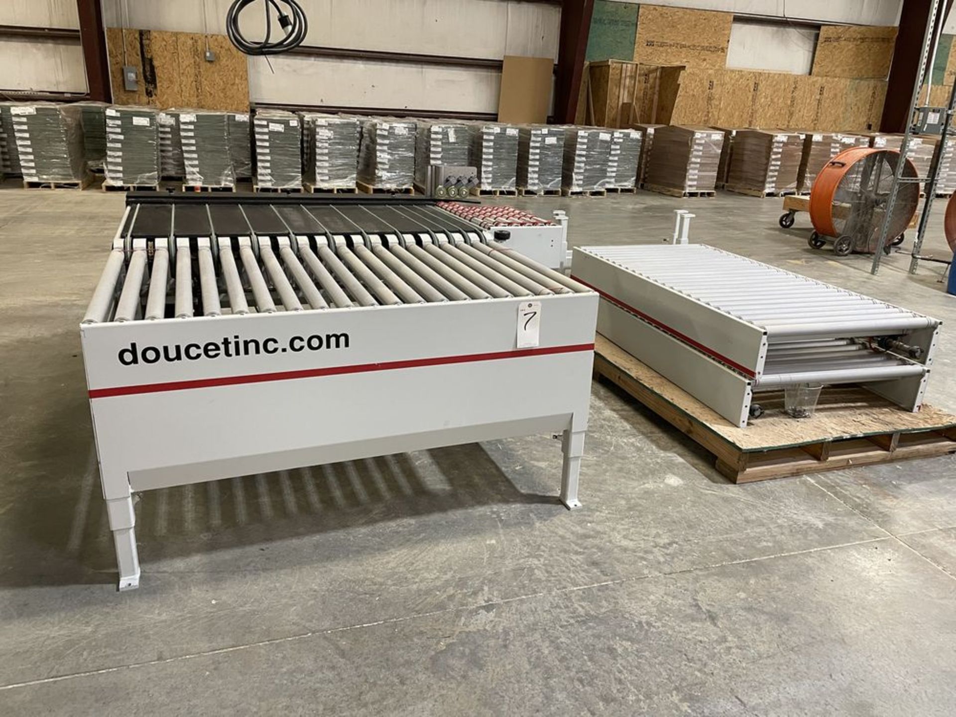 2019 Doucet XPRS-36-5-17-G Return Conveyor. SN 2019-04-110, Year 2019. Equipped with 36" wide x