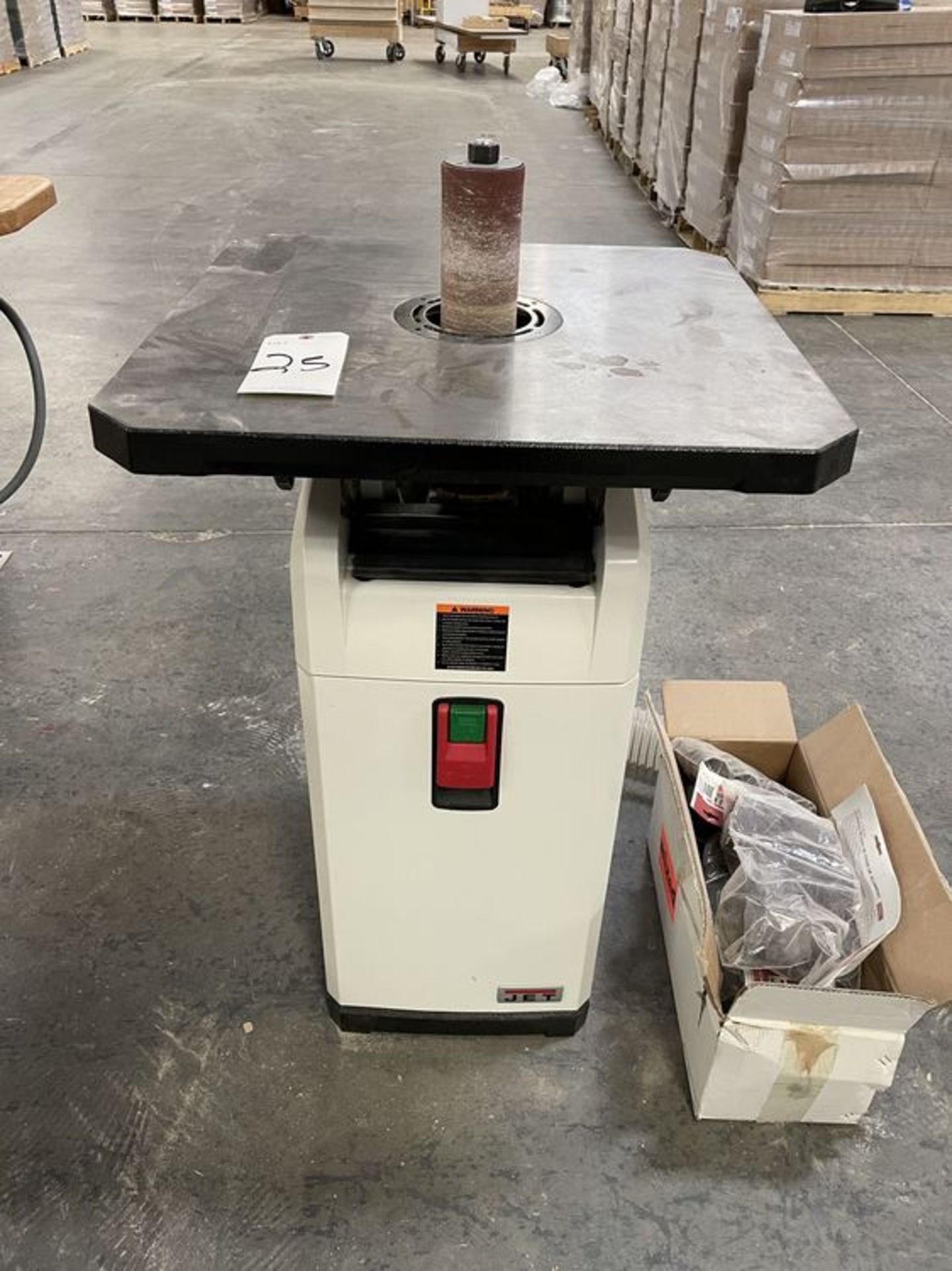 Jet JOSS-S Oscillating Spindle Sander. SN 20012219. Equipped with 1 1/2" oscillating action, tilting - Image 2 of 7