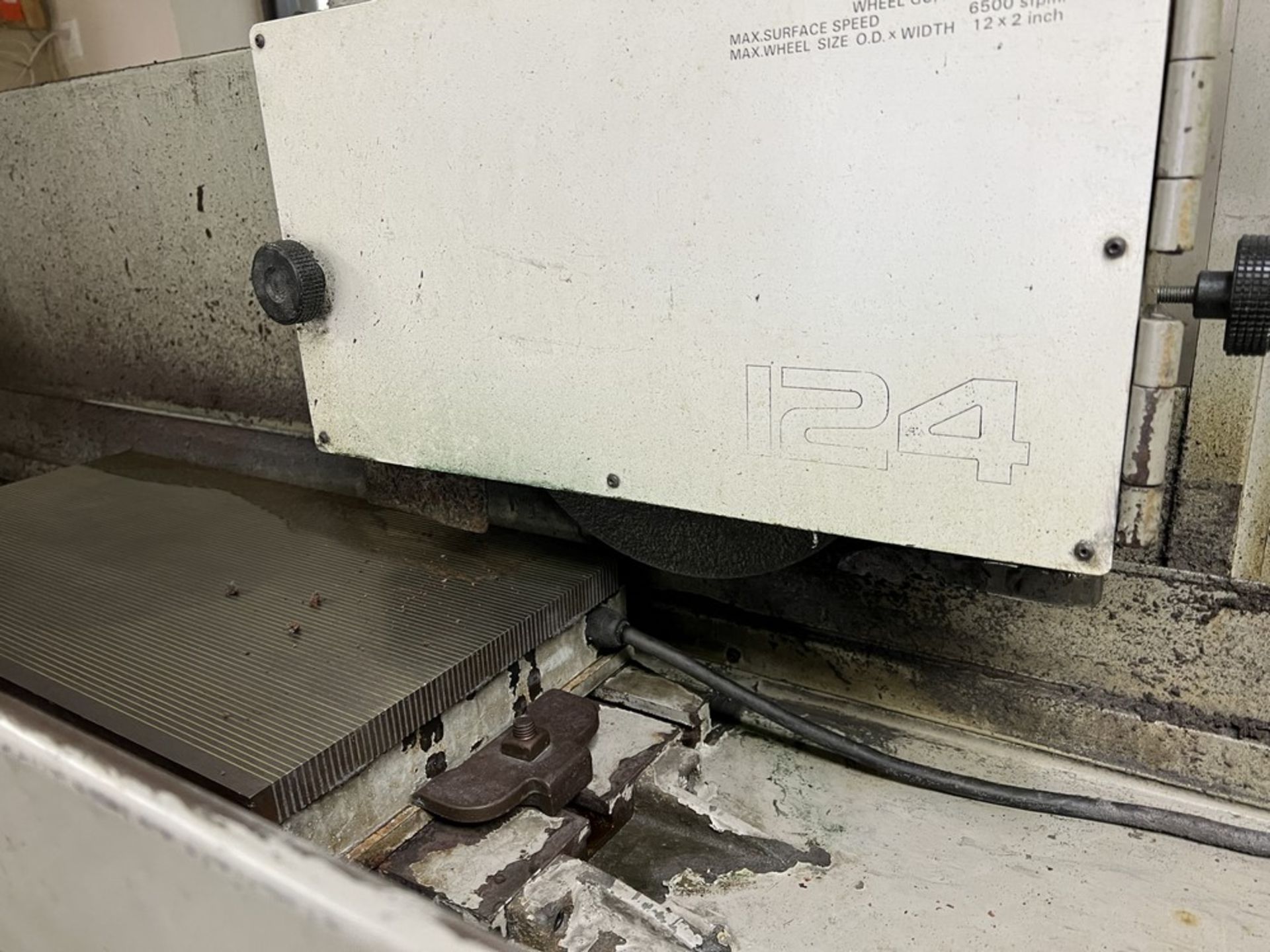 Okamoto ACC-124DX Surface Grinder serial number 63231 - Image 3 of 6