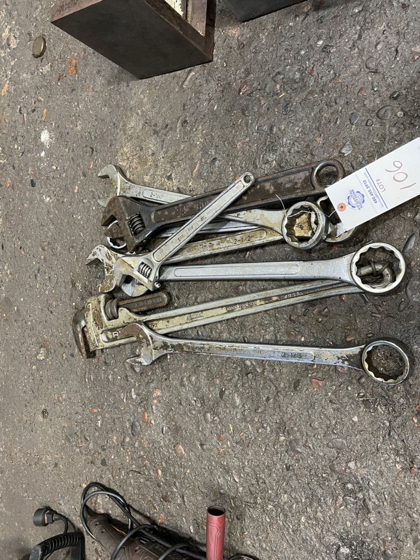 Assorted Heavy Duty Wrenches