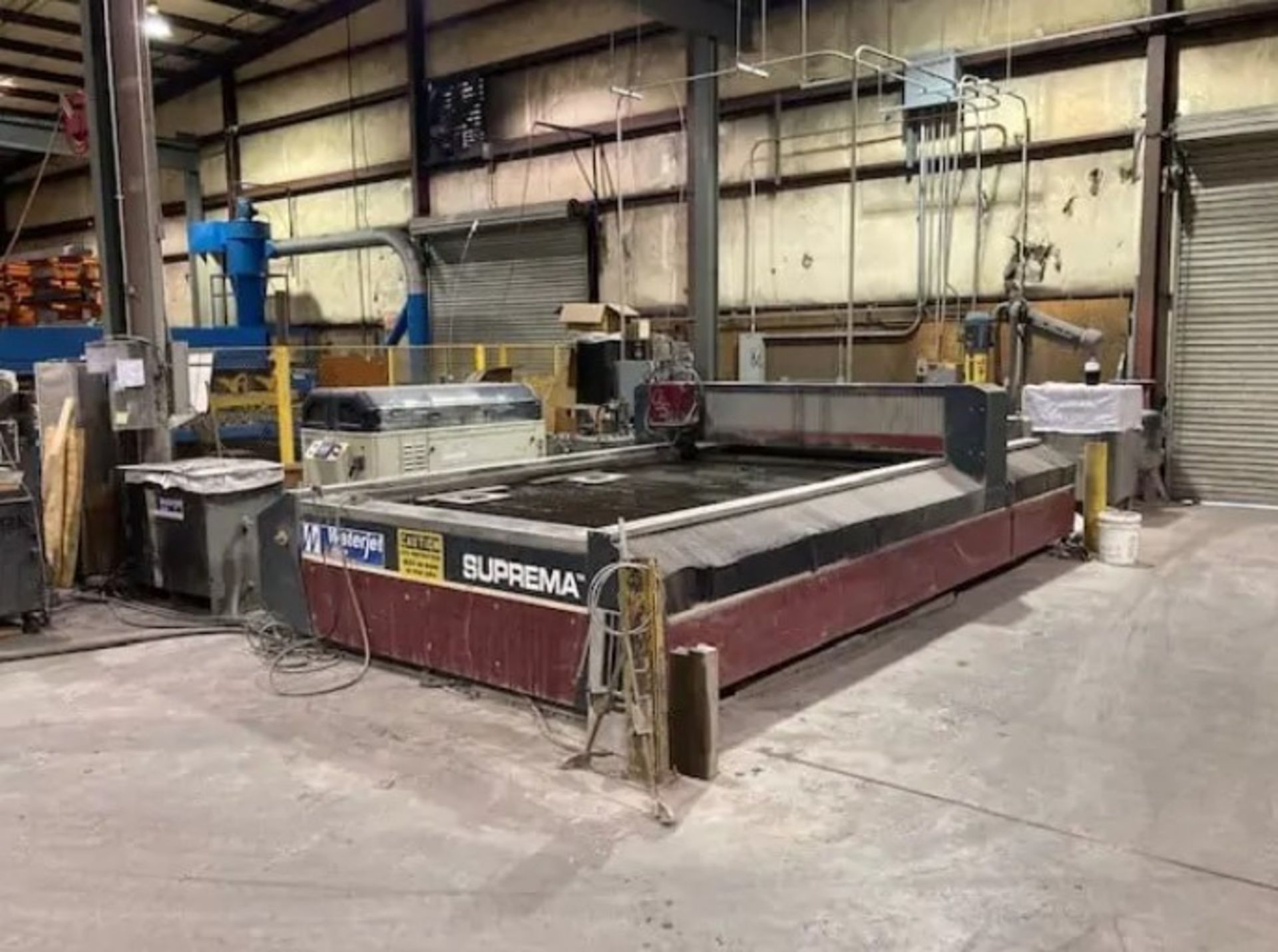 2009 Mitsubishi Suprema DX612, Waterjet, Table Width 6', Table Length 12', Control Mitsubishi M700