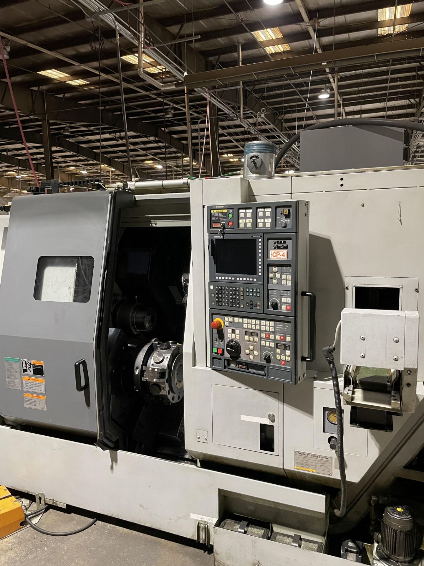 2002 Mori Seiki ZT1000Y Serial Number ZT101BG0037, CNC Lathe, LNS 6’ Barfeeder, Dual 6” Chucks - Image 7 of 7