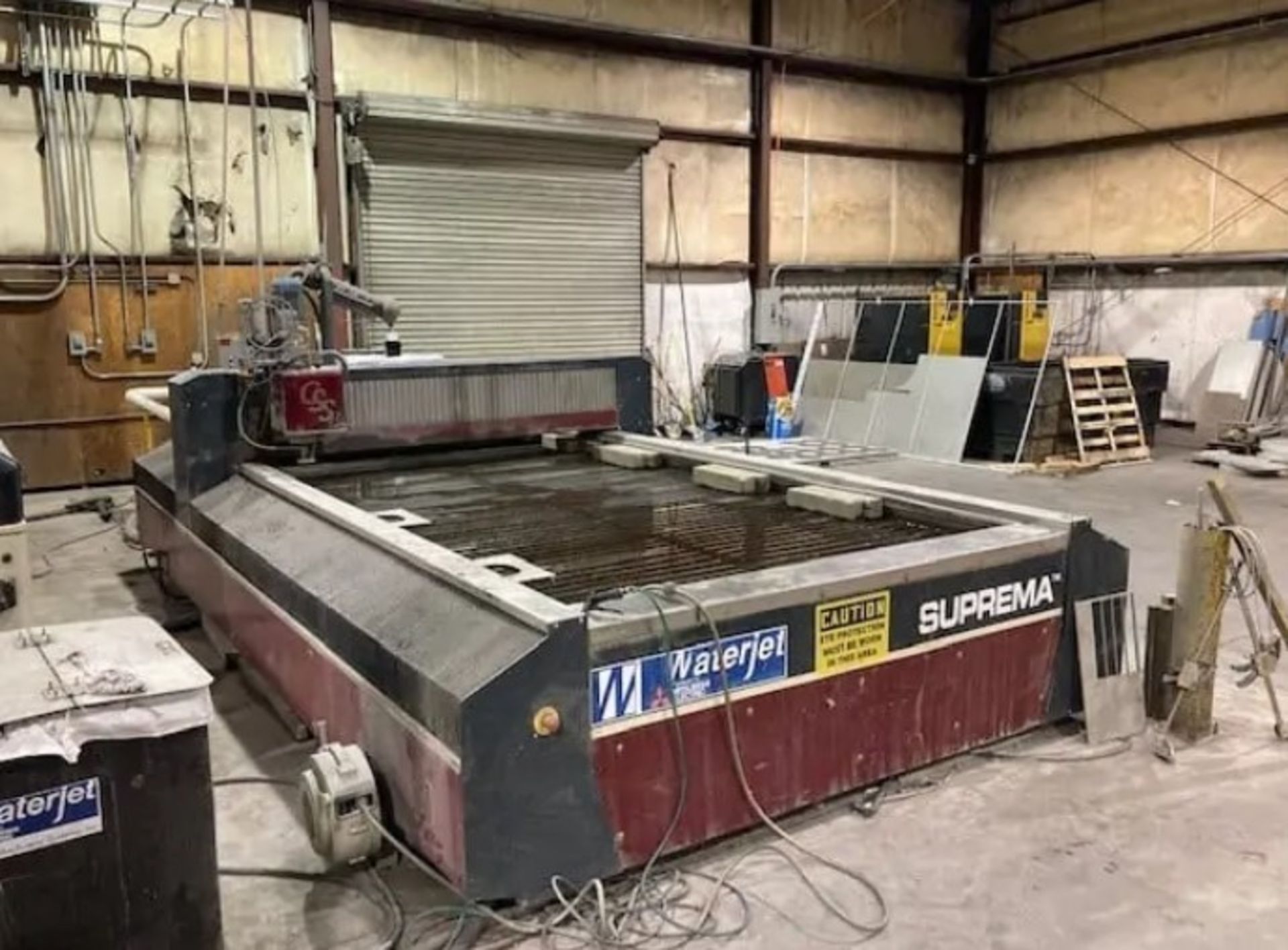 2009 Mitsubishi Suprema DX612, Waterjet, Table Width 6', Table Length 12', Control Mitsubishi M700 - Image 3 of 20