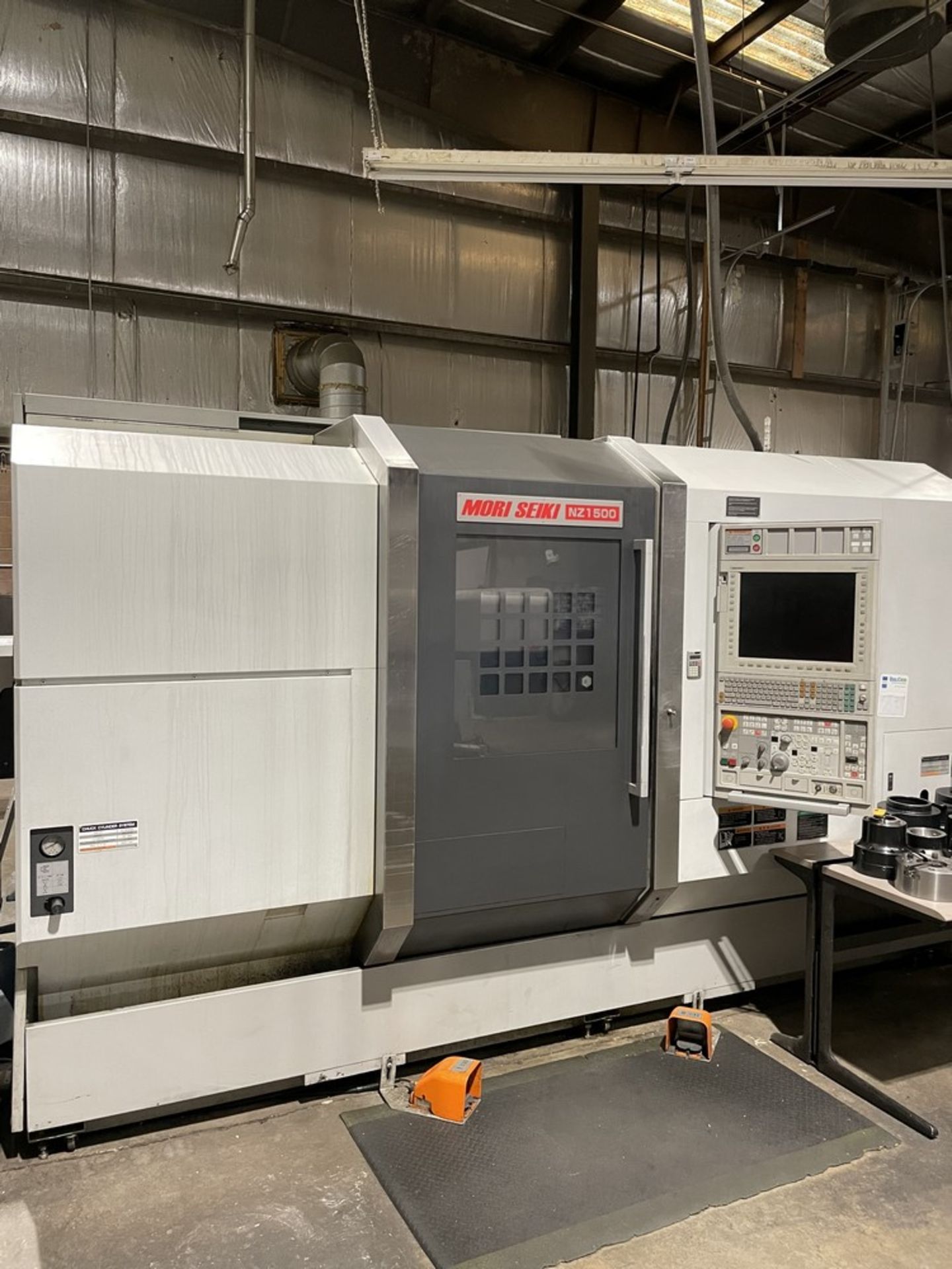 2005 Mori Seiki ZT1500 Serial Number ZT151EF0147, CNC Lathe, Dual 8” Chucks