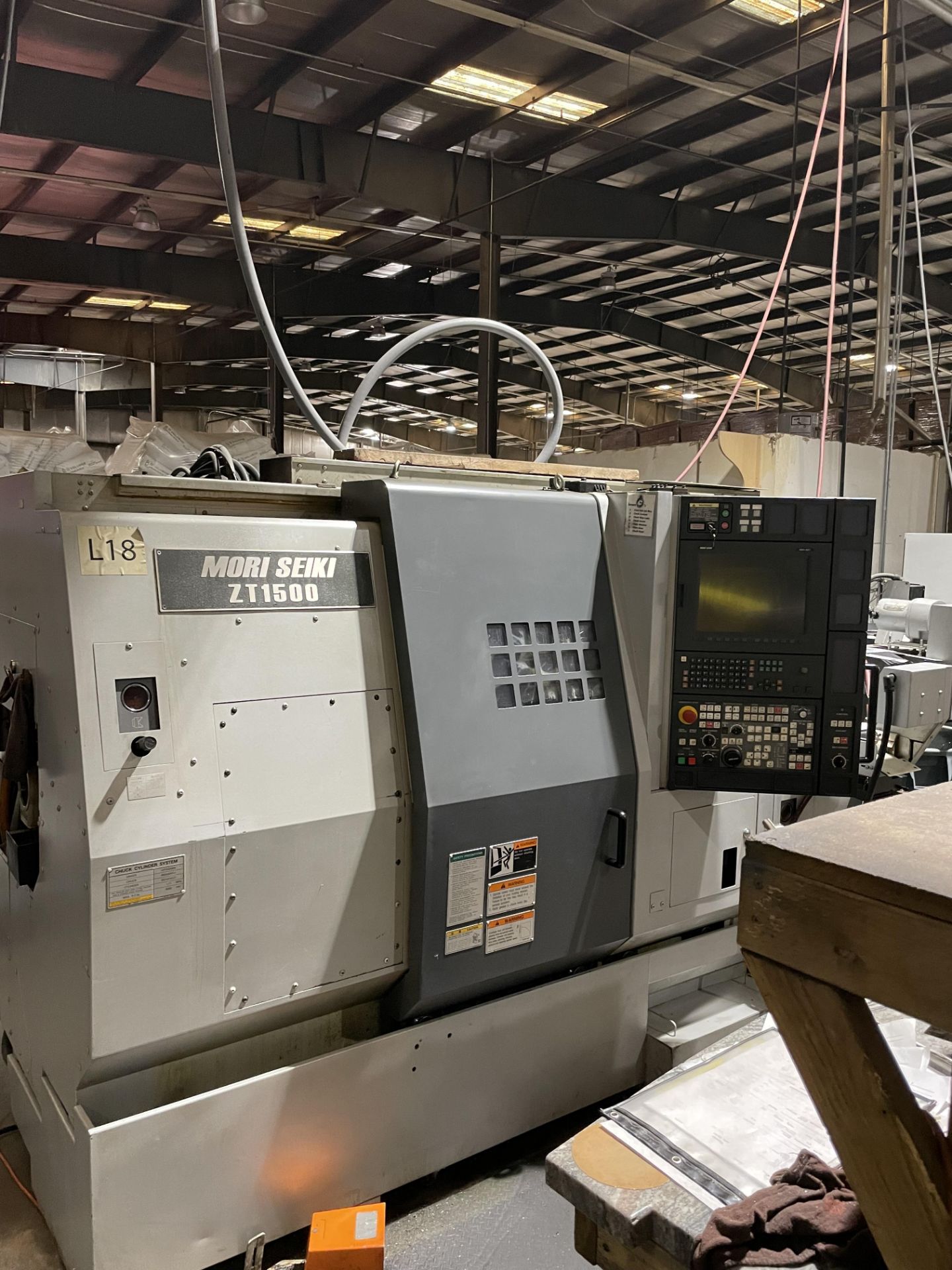 2005 Mori Seiki ZT1500 Serial Number ZT151EF0147, CNC Lathe, Dual 8” Chucks - Image 2 of 10