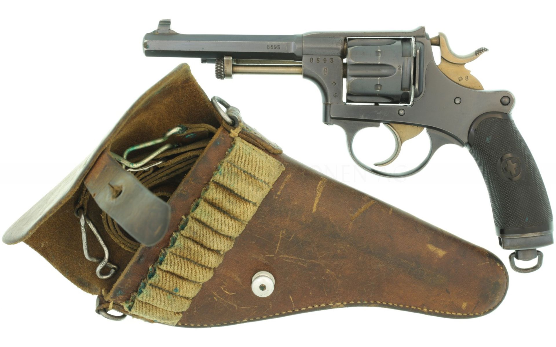 Revolver, WF Bern, Ord. 1882, Kal. 7.5mm