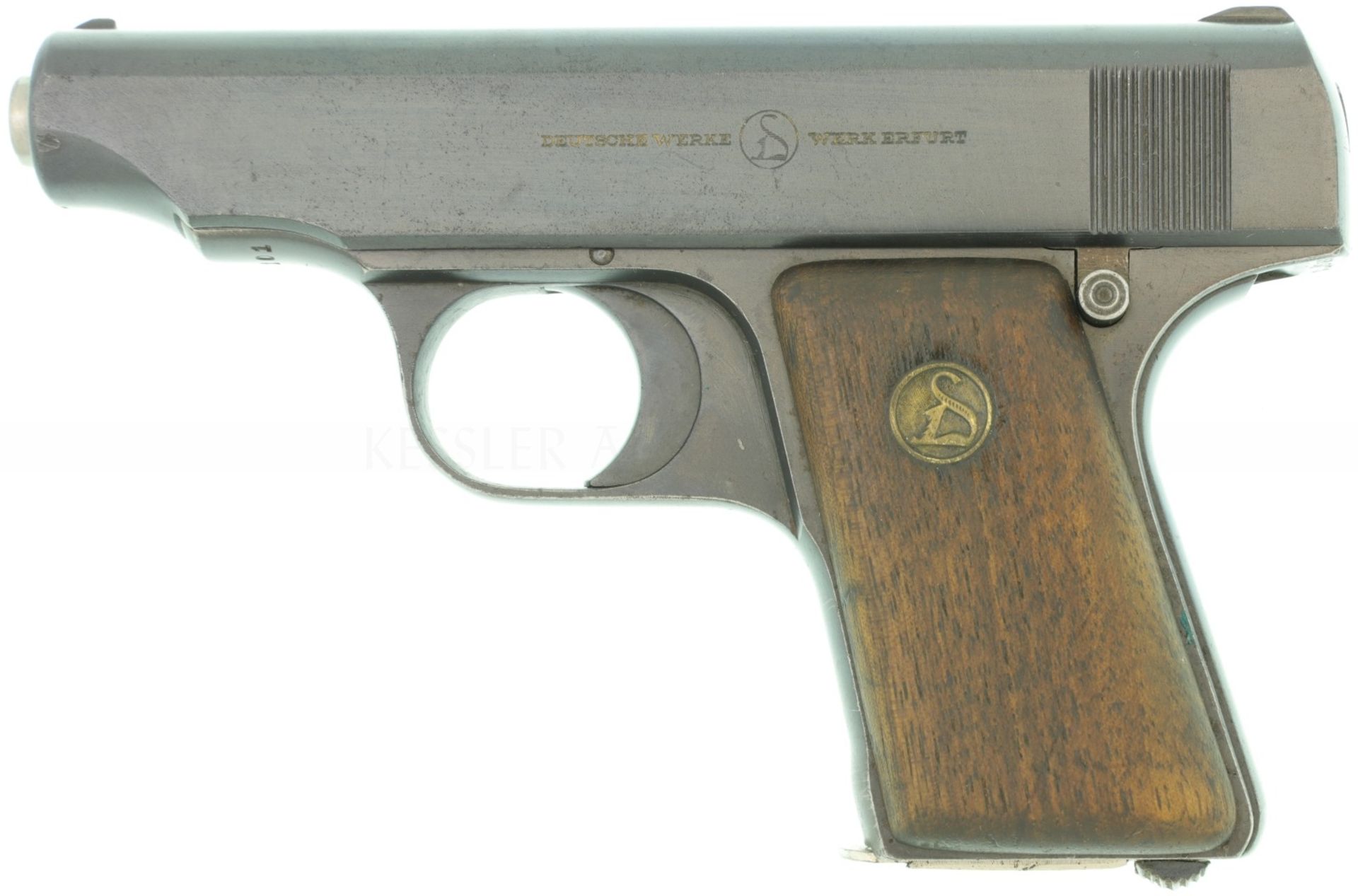 Taschenpistole, Ortgies, Kal. 6.35mm
