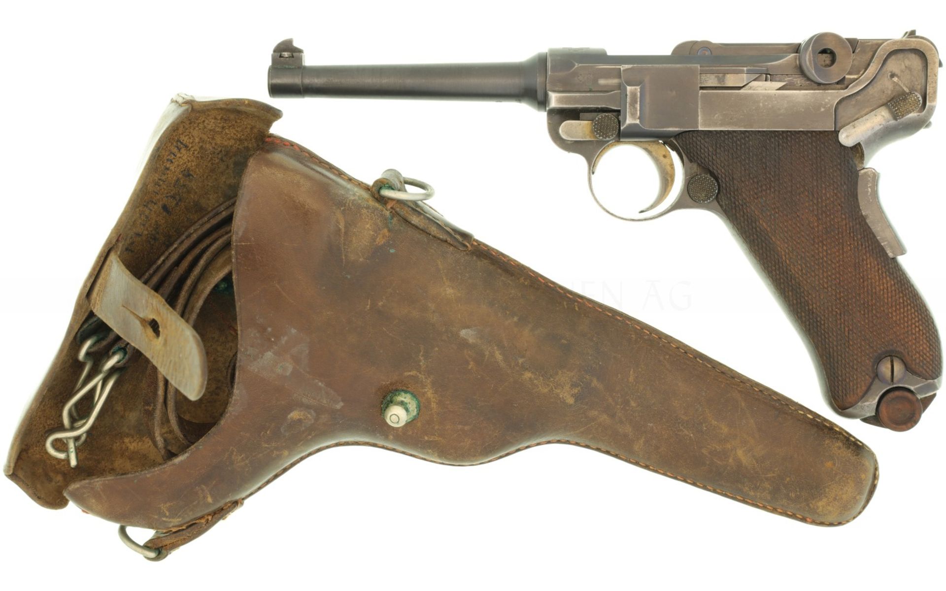 Pistole, DWM, Parabellum, Mod. 00, Kal. 7.65mmP