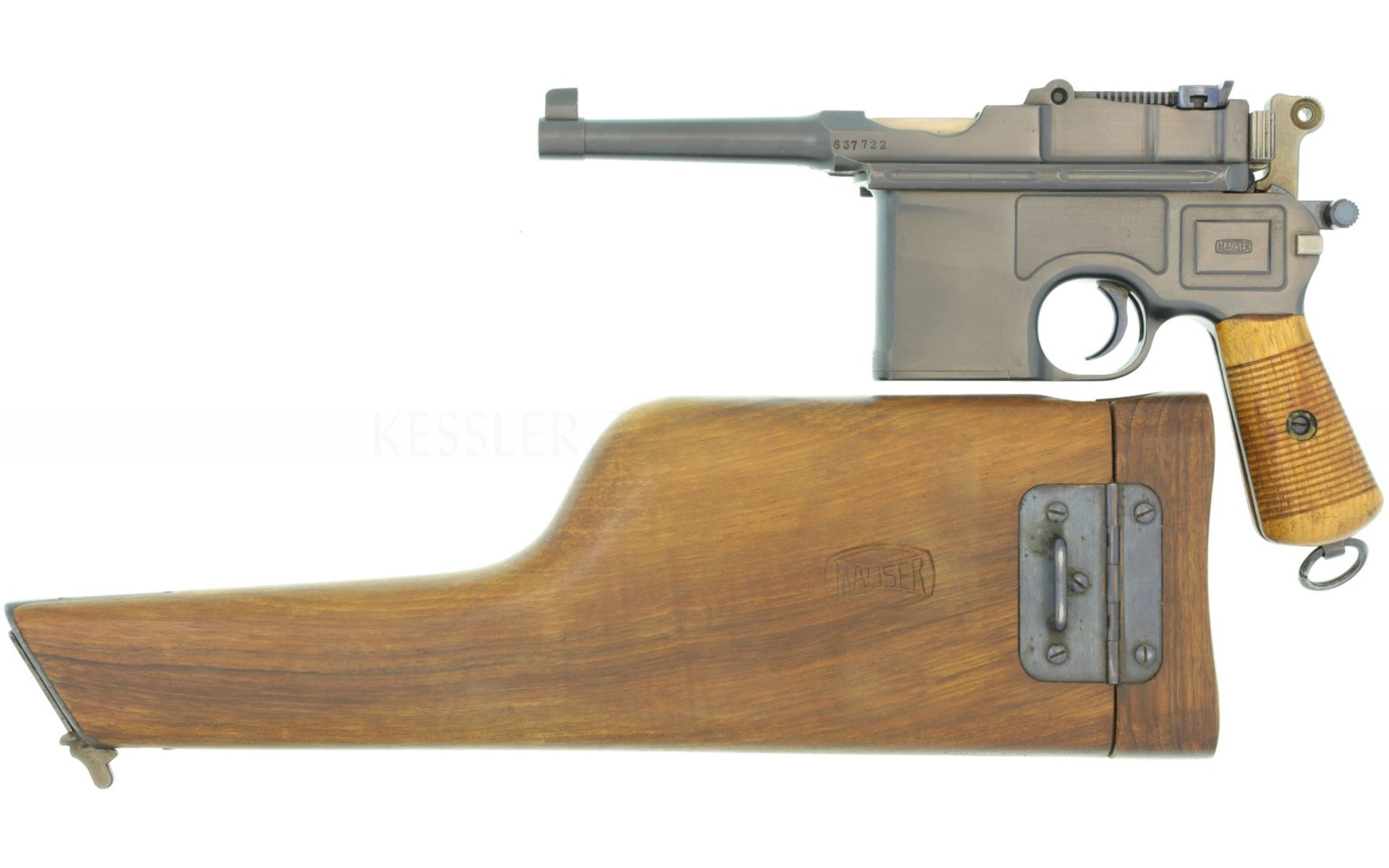 Pistole, Mauser C96, Bolo, Kal. 7.63mmMauser