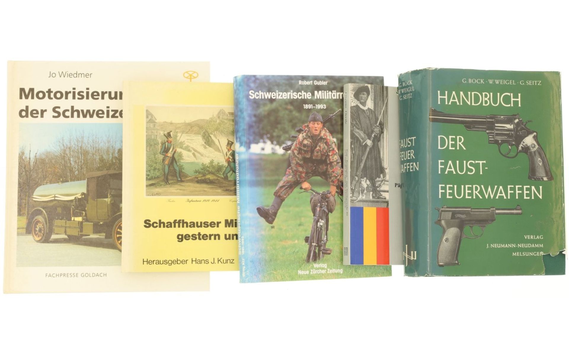 Konvolut von 5 Büchern.