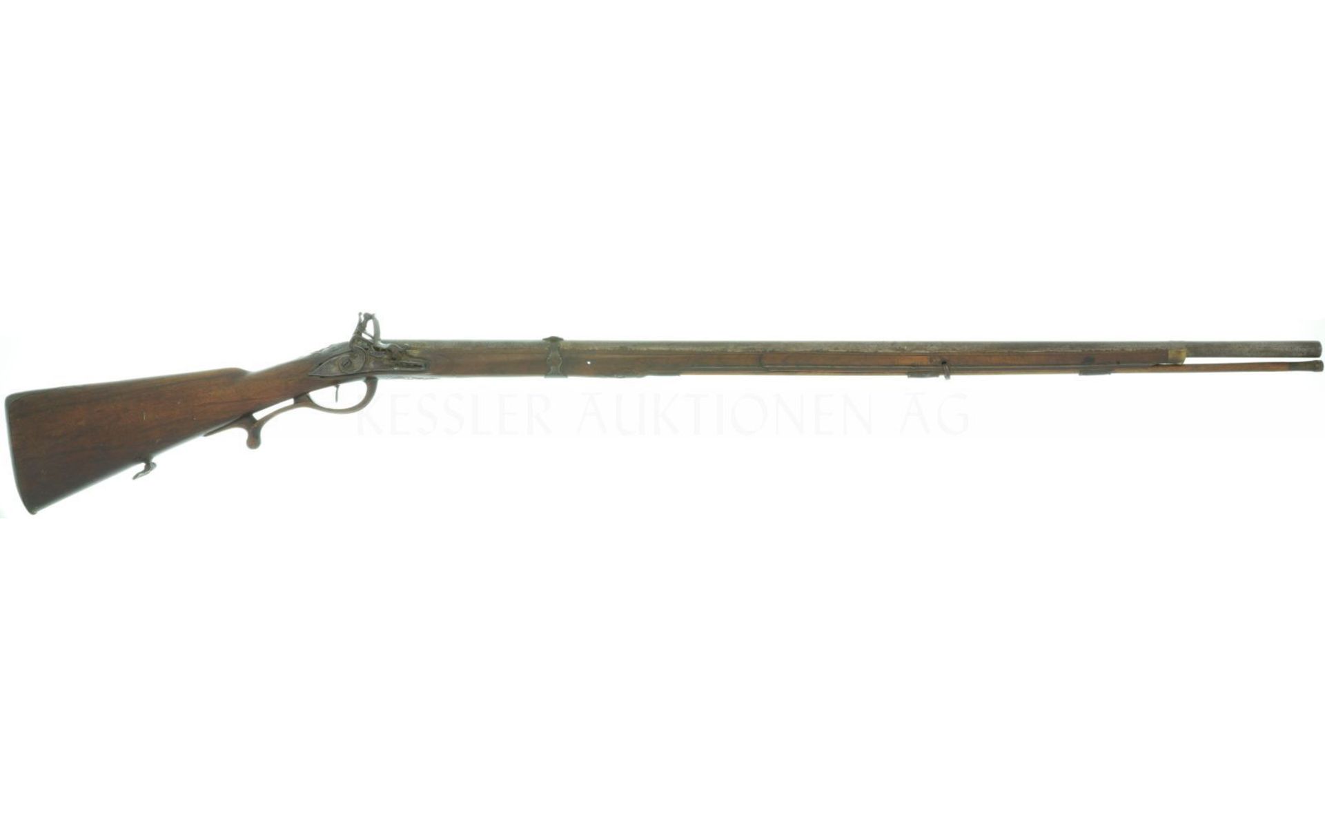 Steinschlossgewehr, deutsch oder österreichisch um 1770, Kal. 16mm