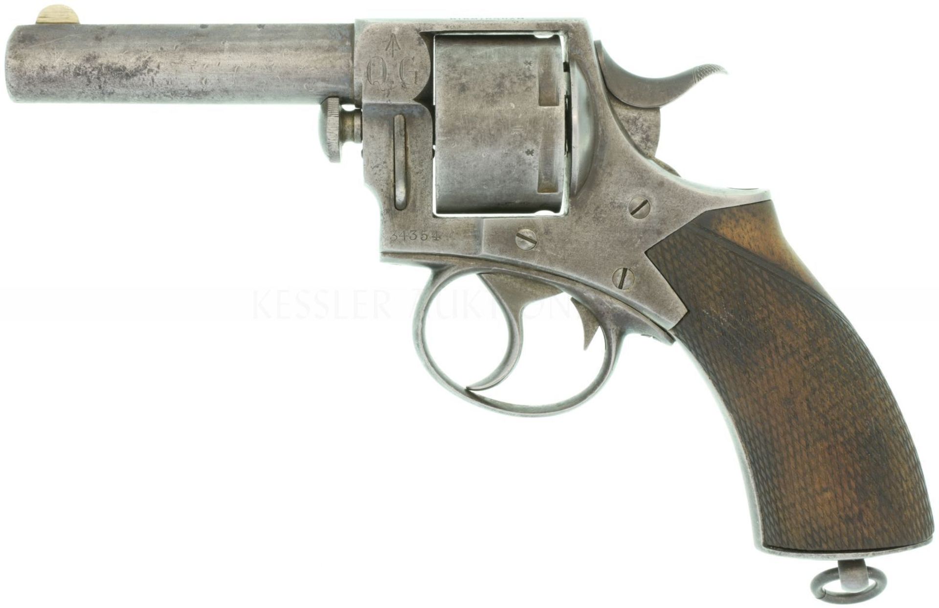 Revolver, Webley RIC, No. 3, Kal. .442