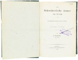 Instruktionsbuch, Die Schweizer Armee im Felde, E.Rothpletz, 1869/70/71
