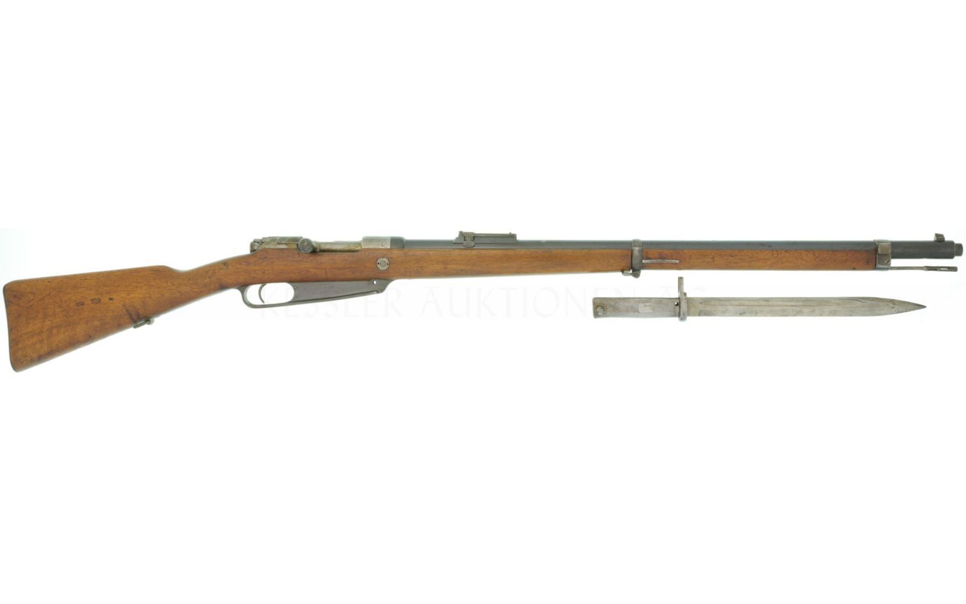 Repetierbüchse, Mauser Modell 1888, OEWG Steyr 1890, Kal. 8x57IS