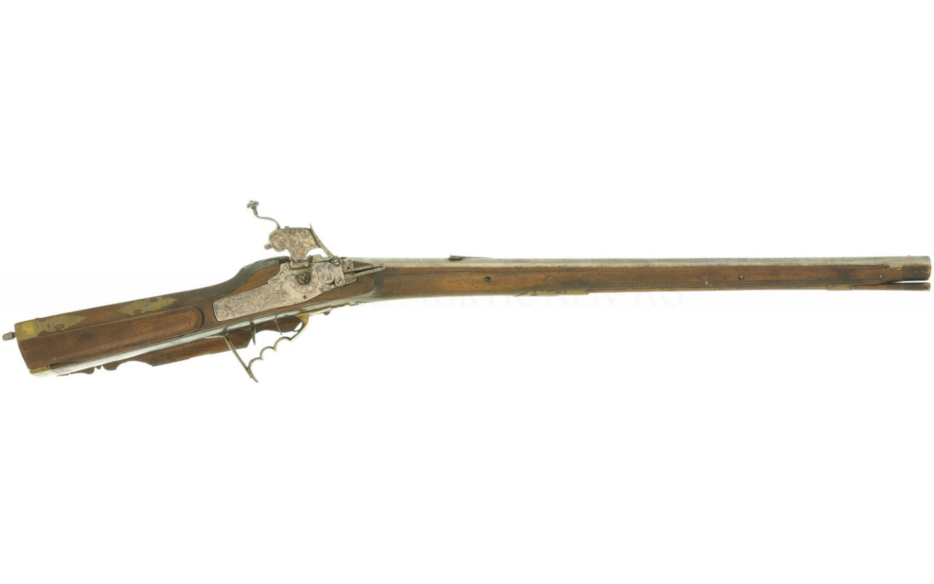 Radschlossgewehr, Böhmen 1740, Kal. 12,5mm.