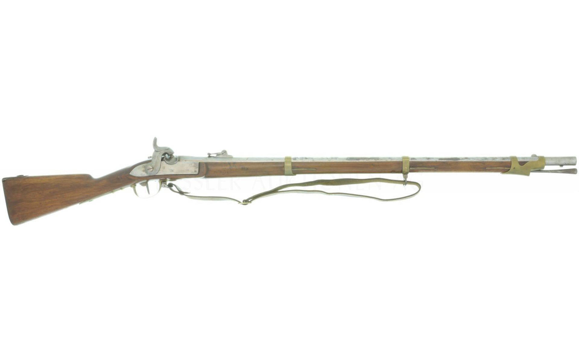 Perkussionsgewehr, A. Francotte à Liége, Genie-/Parkartillerie 1842/59, Kal. 18mm