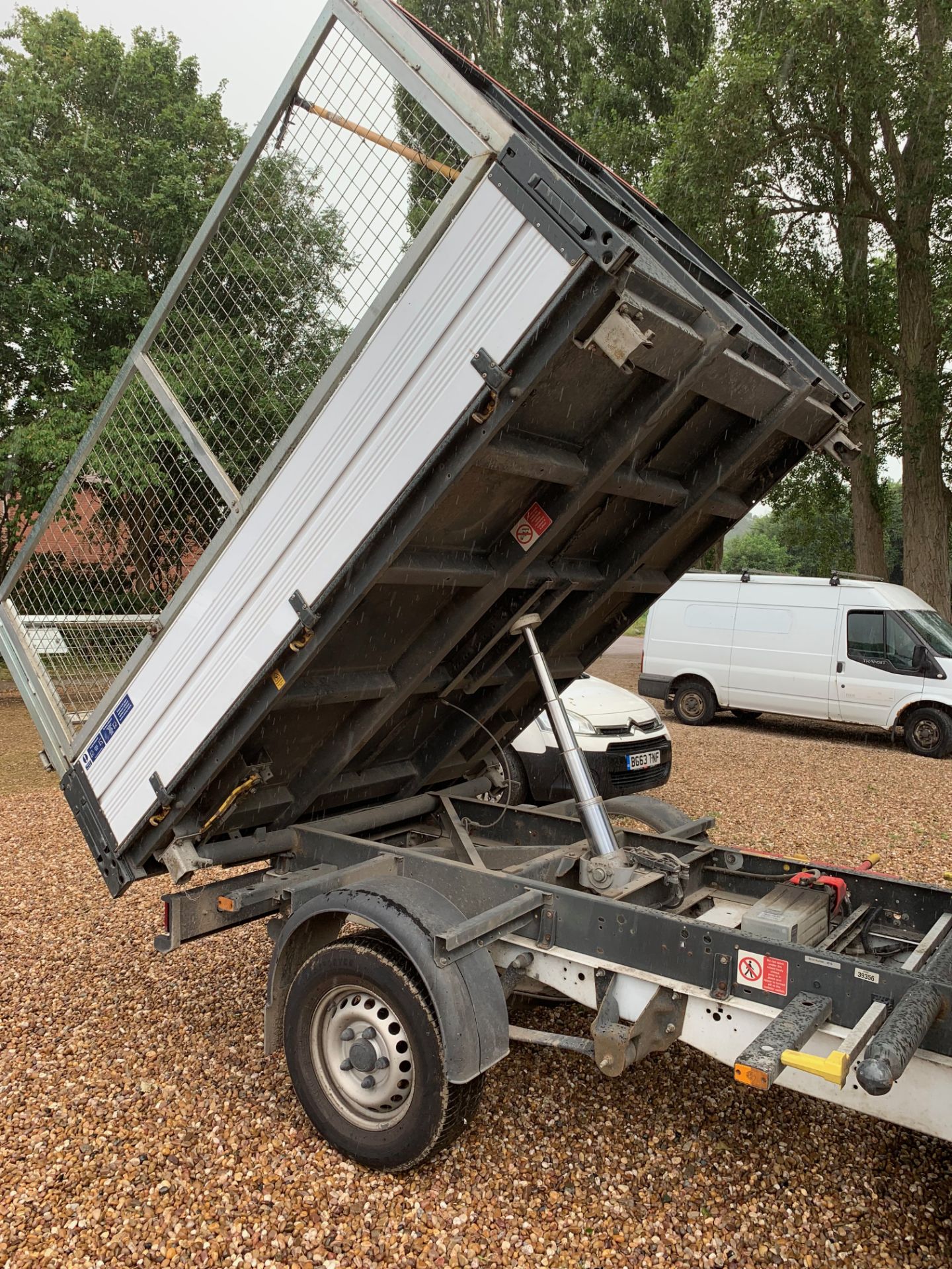 FG68 YCA FORD TRANSIT CREW CAB TIPPER T350 - Image 18 of 21