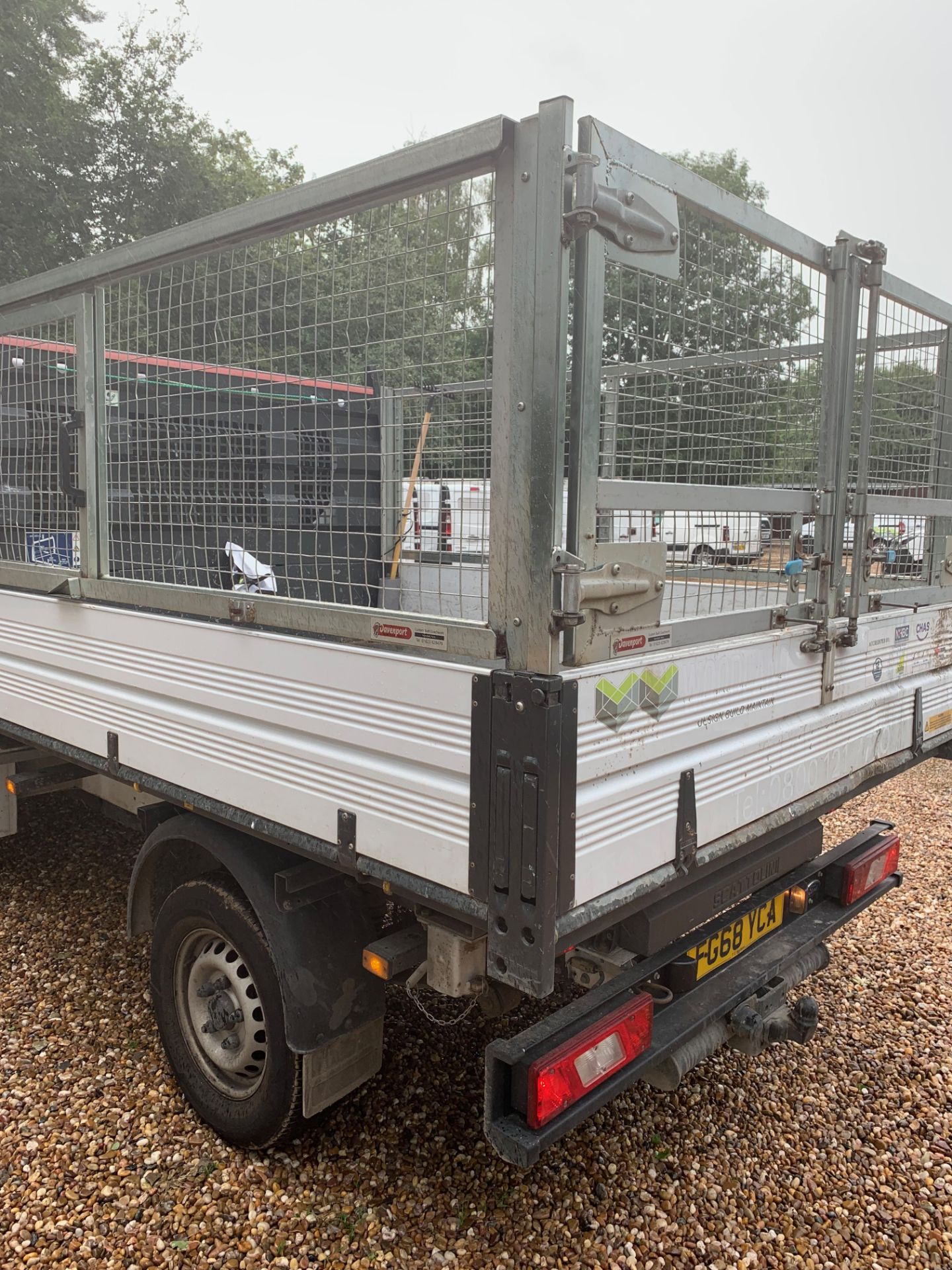 FG68 YCA FORD TRANSIT CREW CAB TIPPER T350 - Image 8 of 21