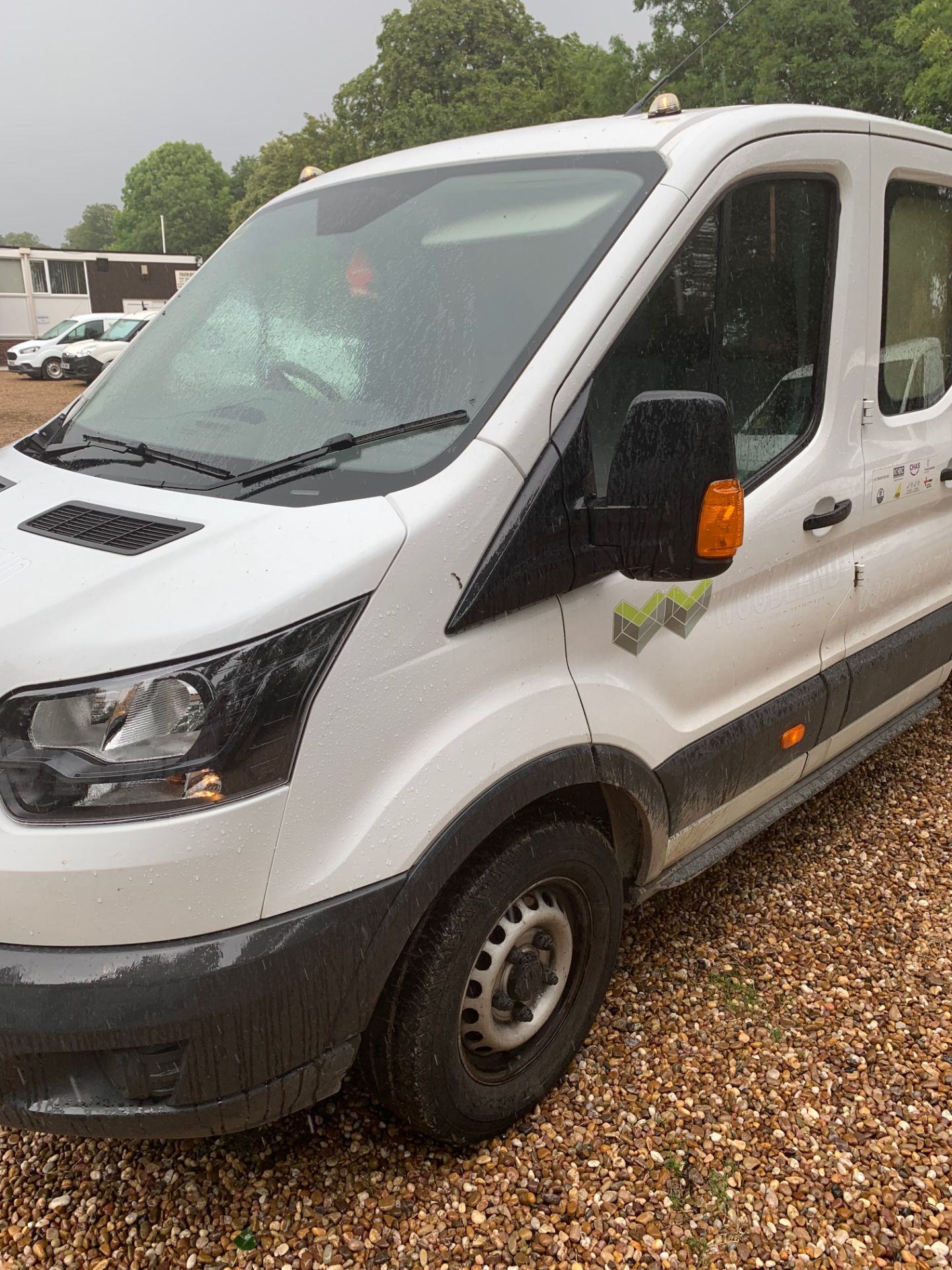 FG68 YCA FORD TRANSIT CREW CAB TIPPER T350 - Image 12 of 21