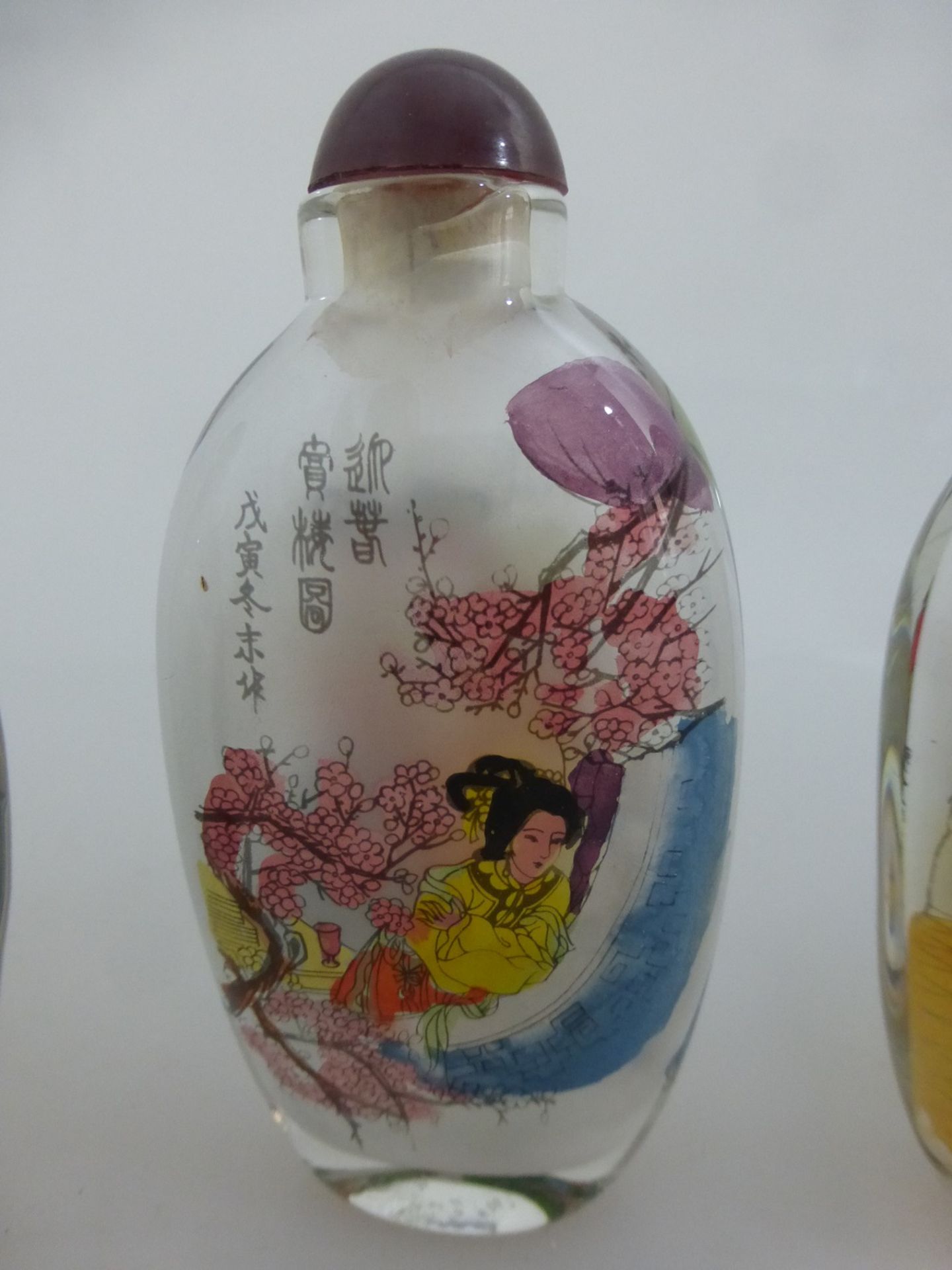 5 Snuffbottles China - Bild 8 aus 11