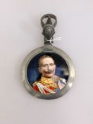 Zinndeckel Kaiser Wilhelm