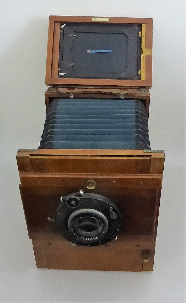 Plattenkamera um 1900