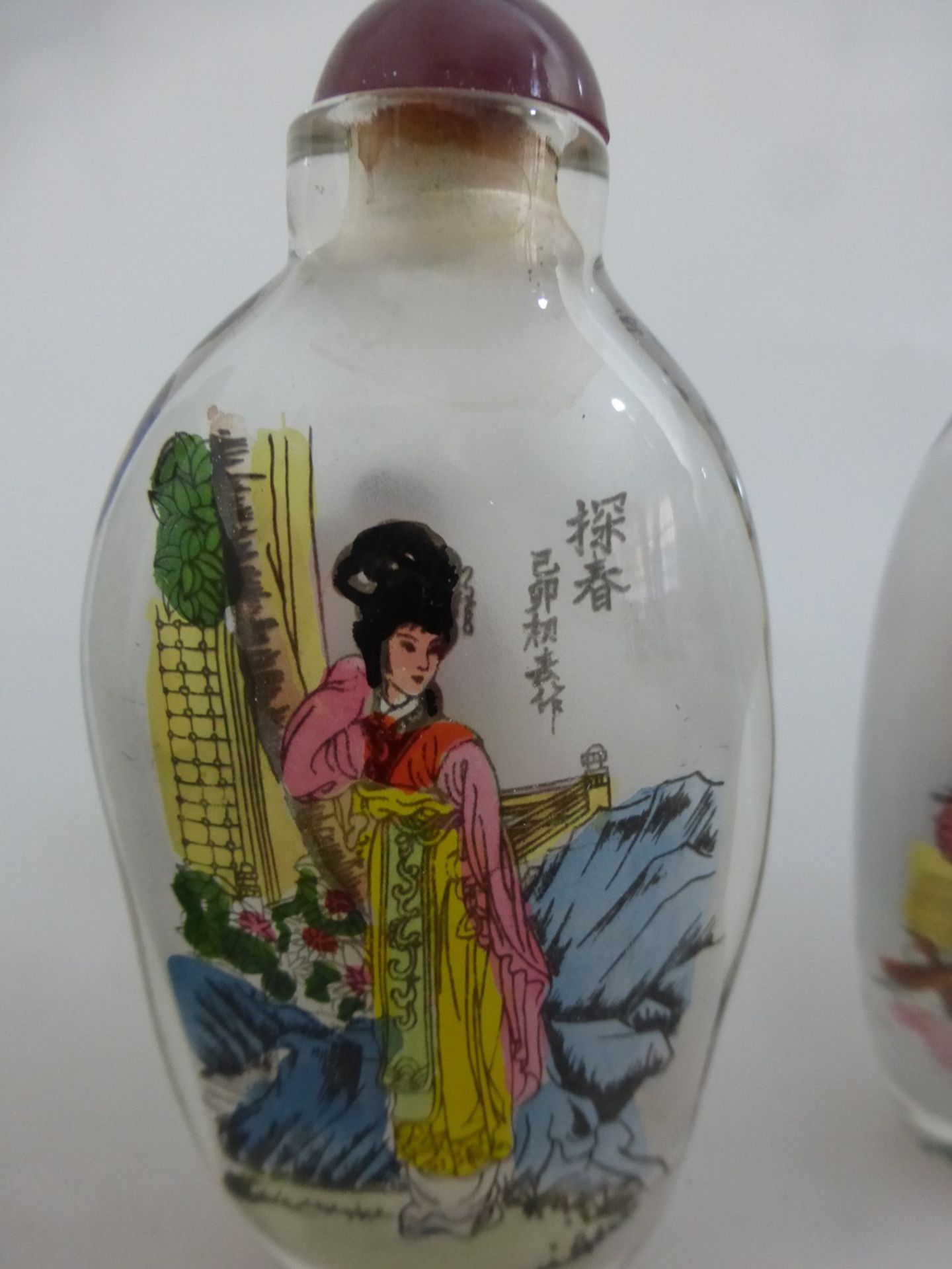 5 Snuffbottles China - Bild 9 aus 11