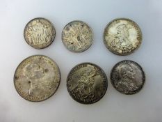 6 Silbermünzen Preussen