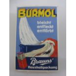 Reklametafel Burmol