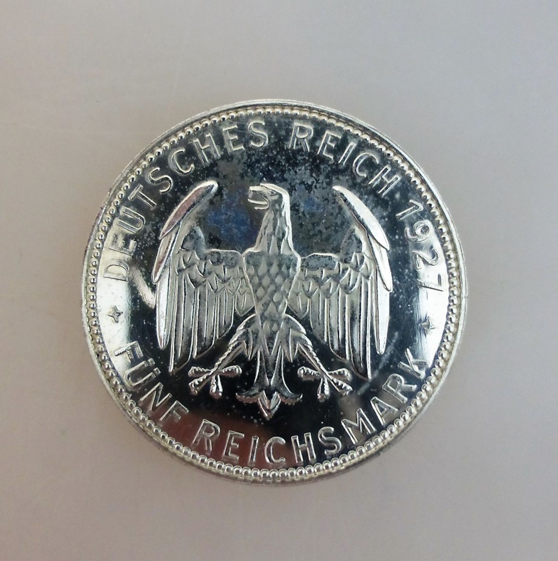 5 Reichsmark 1927 Uni Tübingen - Bild 2 aus 2