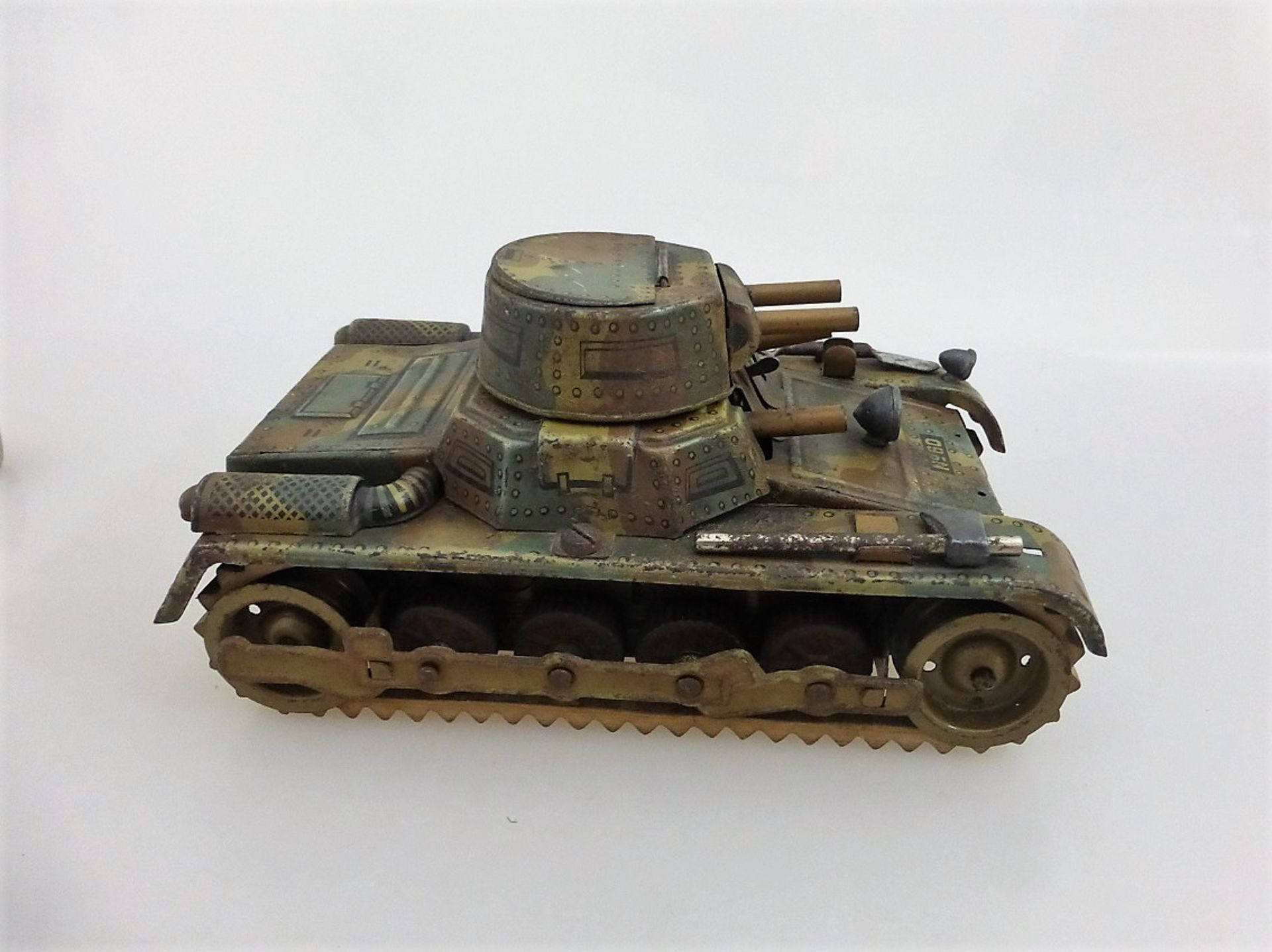 Blechspielzeug, deutsch um 1940, Gama Tank No. 60 - Image 3 of 4