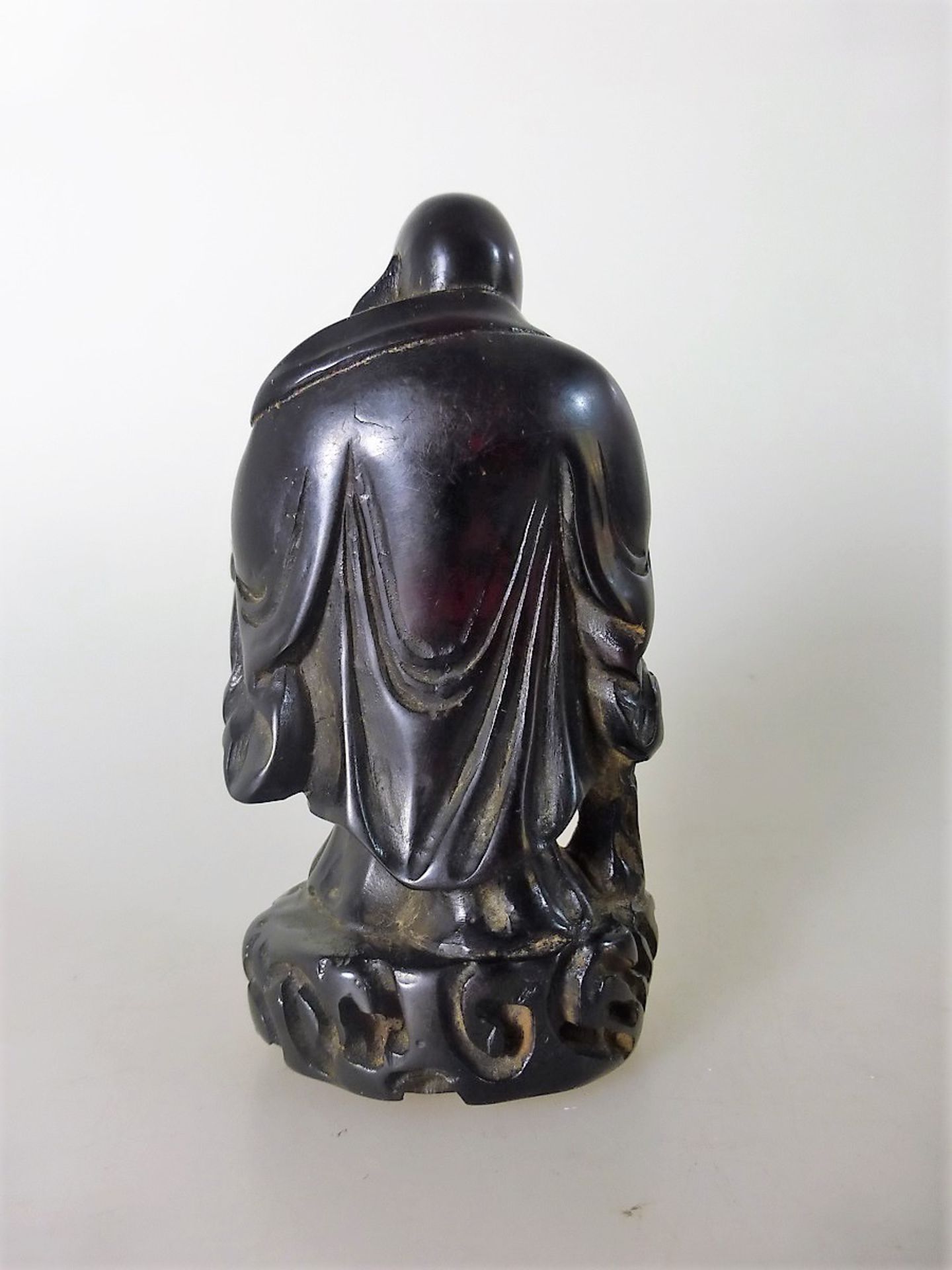 Bernstein Buddha China wohl 1.H.20.Jh. - Image 3 of 4