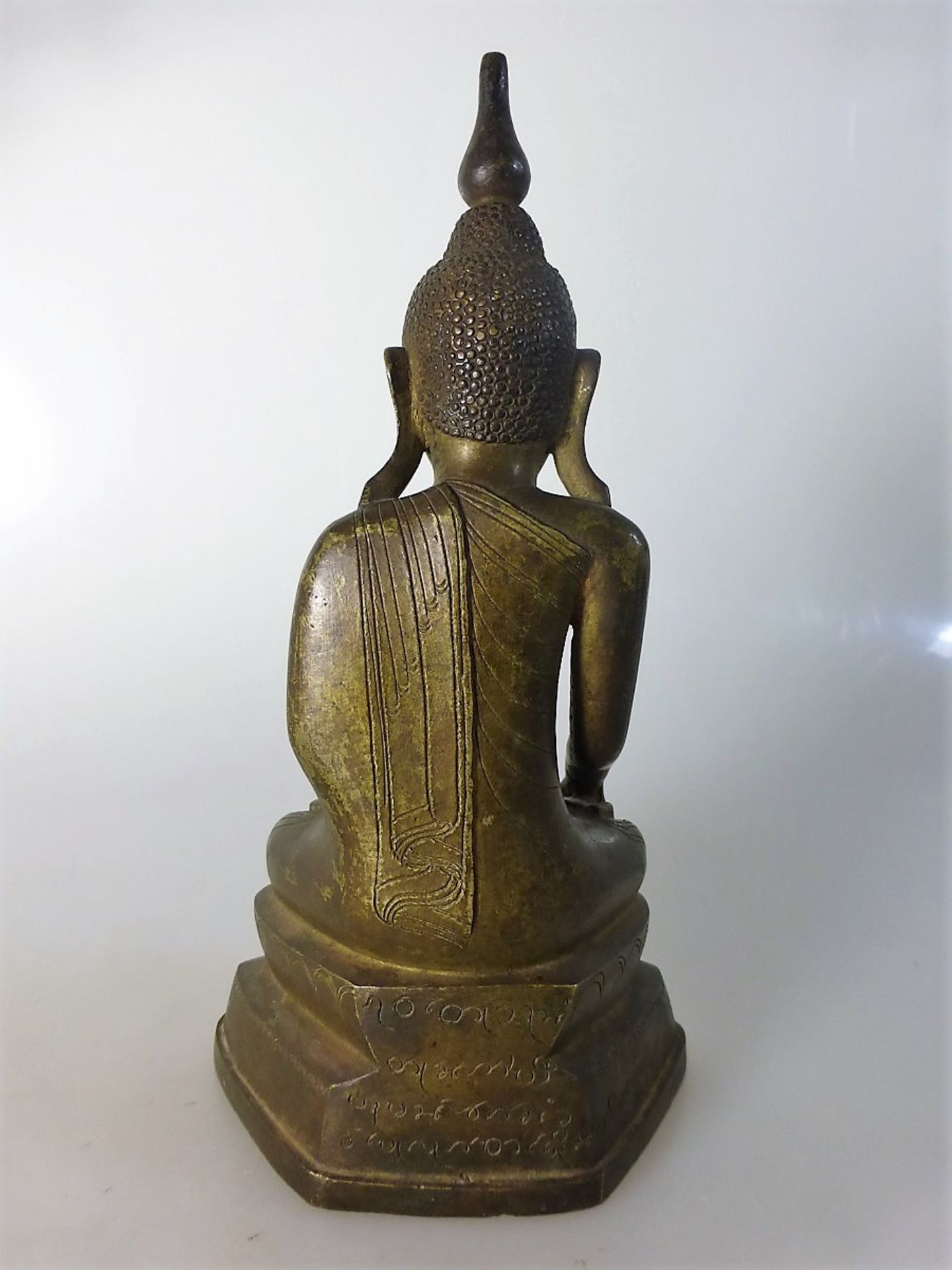 Bronze Buddha Thailand wohl um 1800 - Image 2 of 4