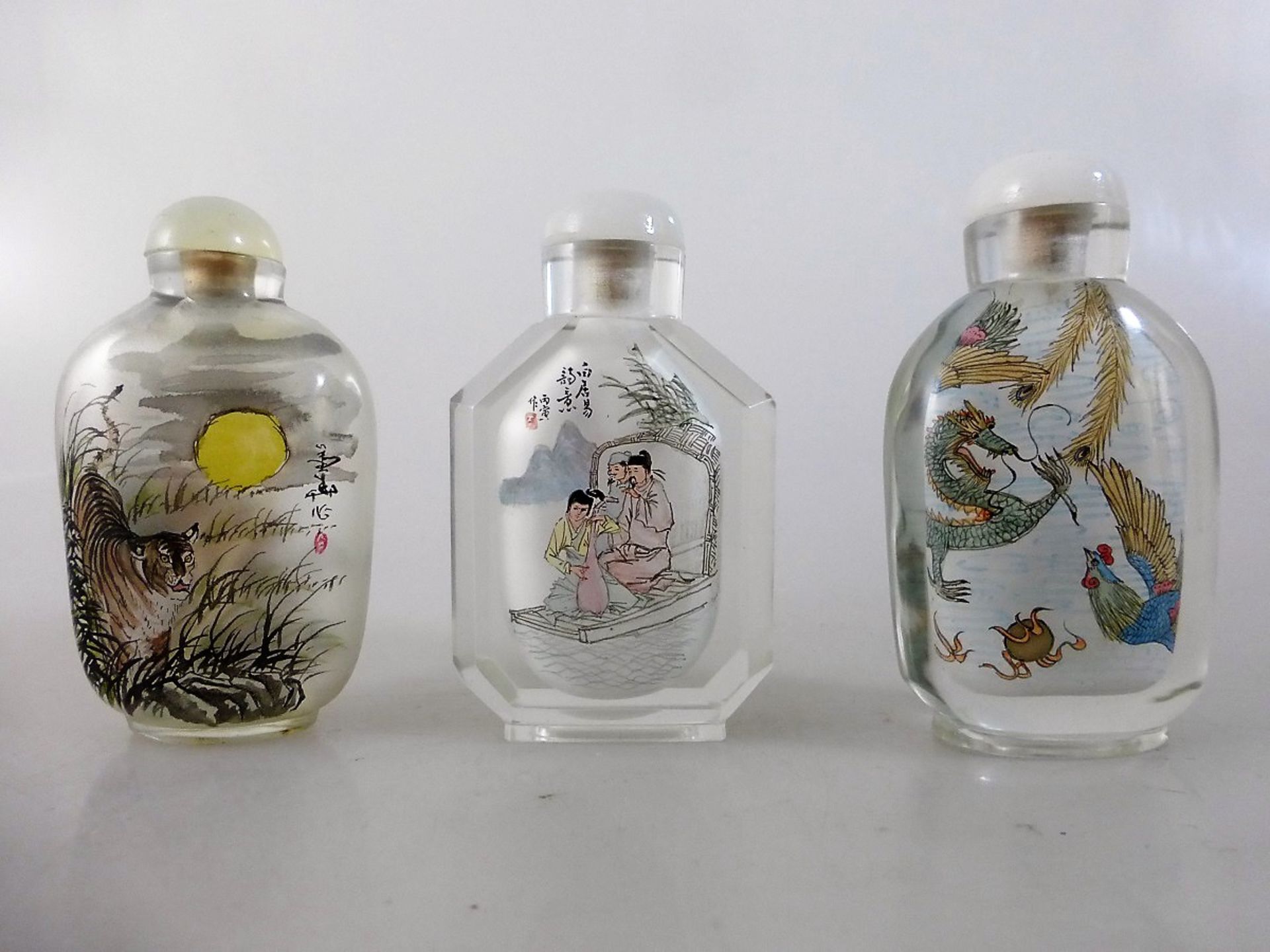 3 Snuffbottle / China 1.H.20.Jh.