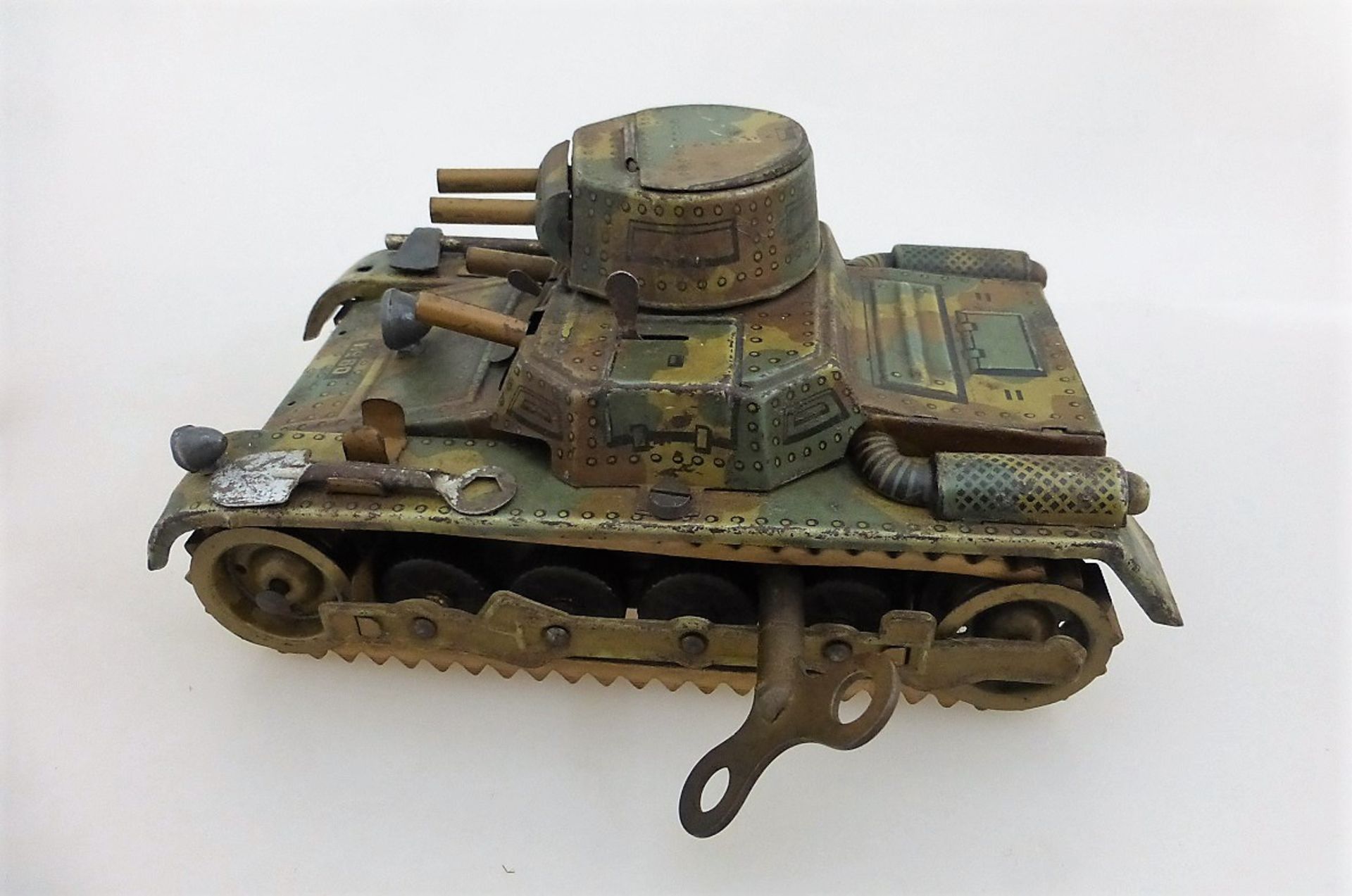 Blechspielzeug, deutsch um 1940, Gama Tank No. 60 - Image 4 of 4