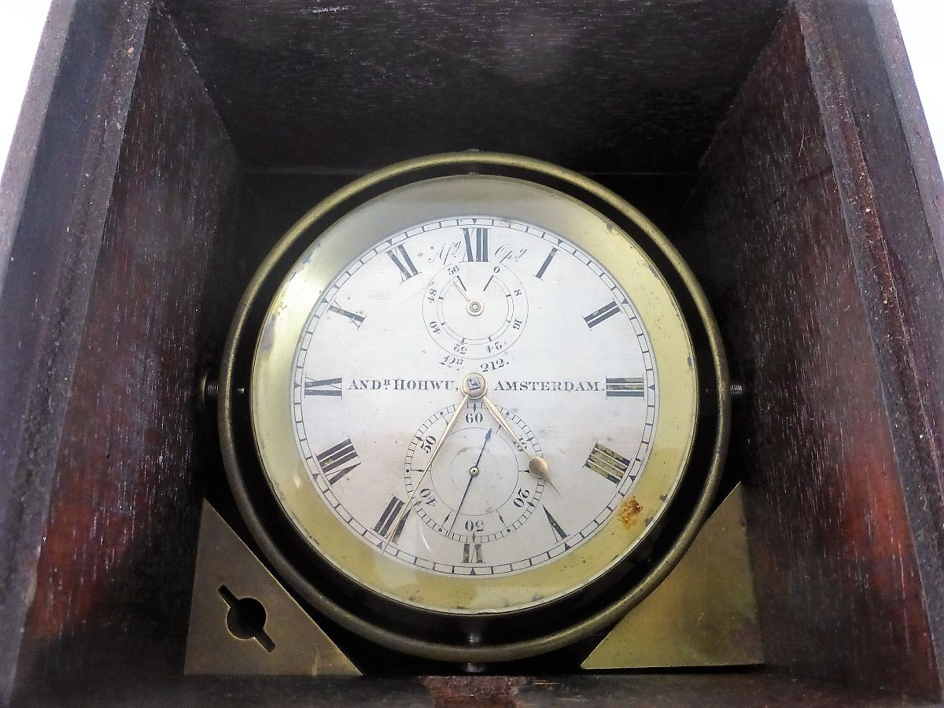 Schiffschronometer Andreas Hohwü Amsterdam
