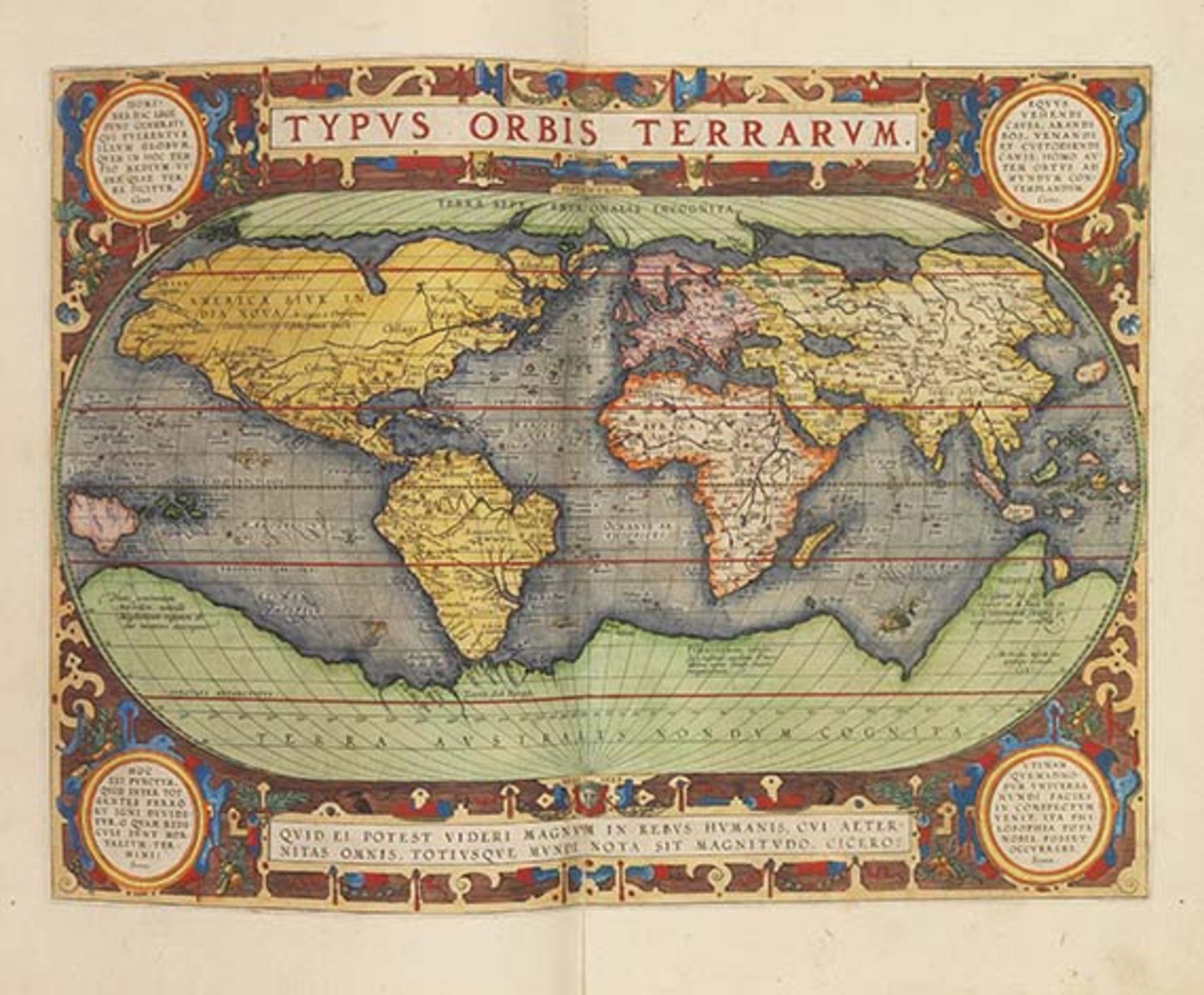 Abraham Ortelius - Theatrum orbis terrarum. - Parergon, sive veteris geograp(h)iae aliquot