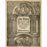 Martin Luther Die kleine Antwort auff H. Georgen nehestes Buch. Wittenberg, H. Lufft 1533.