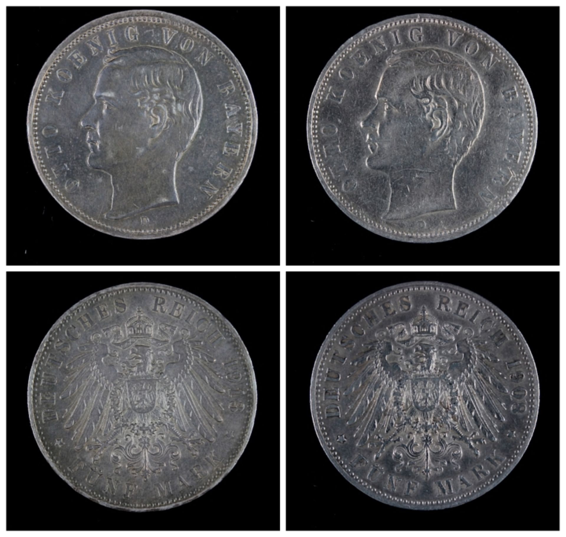 Silbermünzen - Deutsches Reich