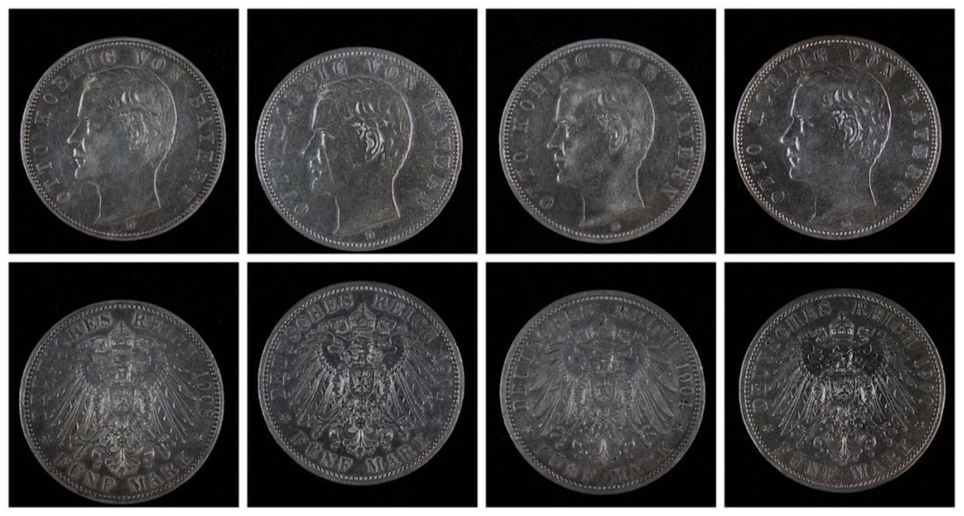 Silbermünzen - Deutsches Reich
